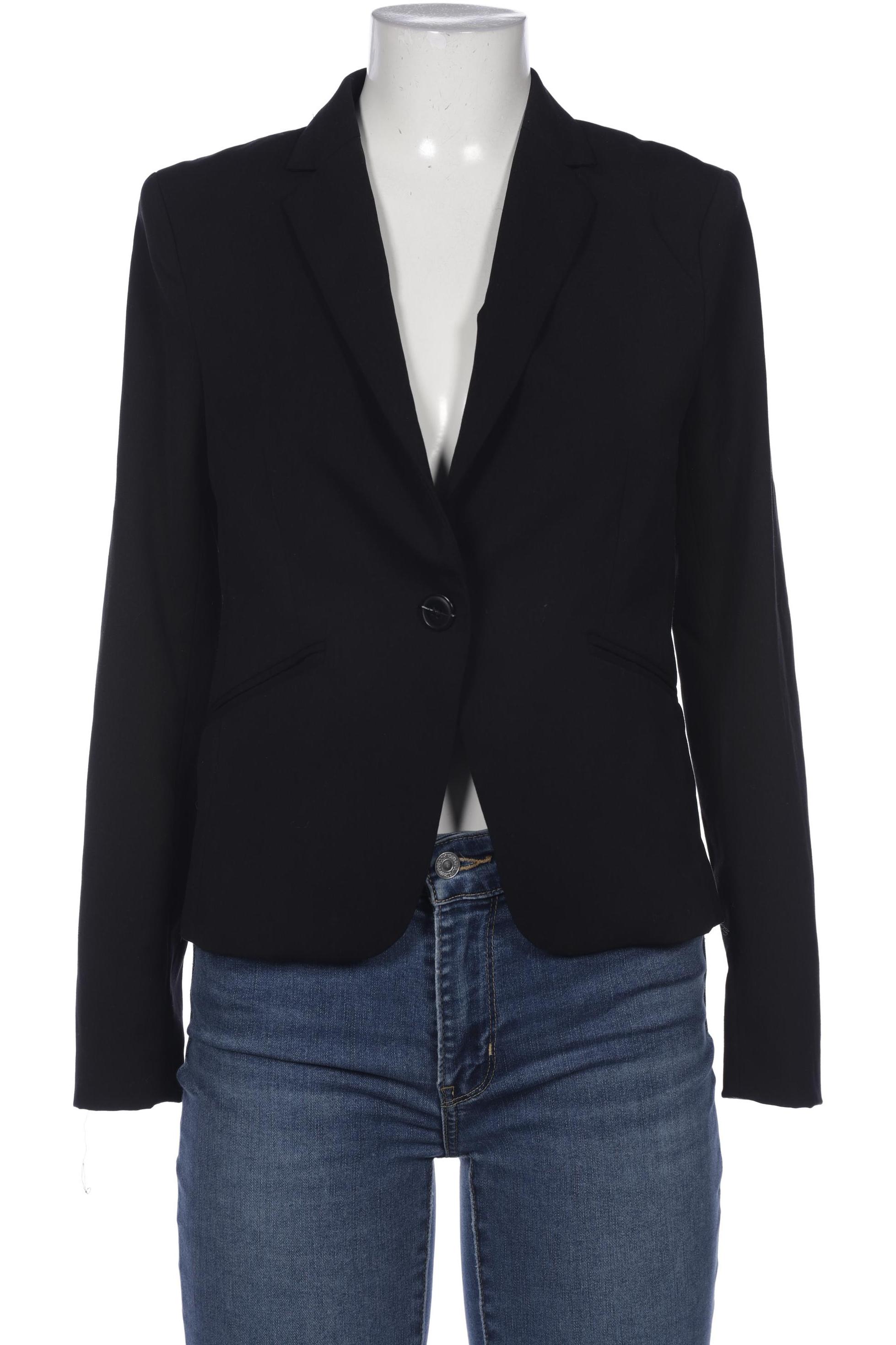 

H&M Damen Blazer, schwarz, Gr. 38