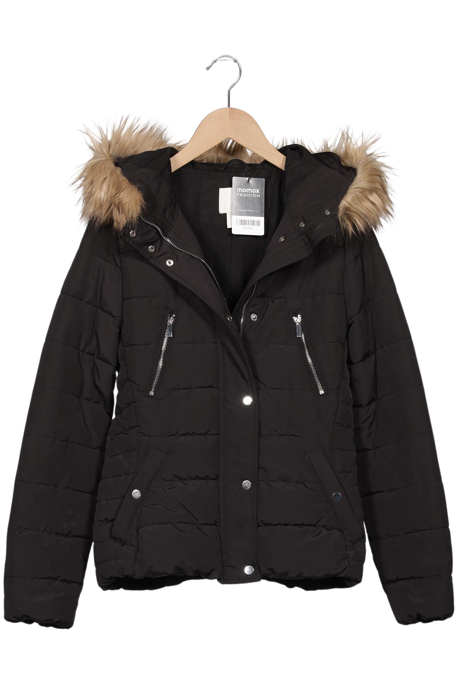 

H&M Damen Jacke, schwarz, Gr. 34