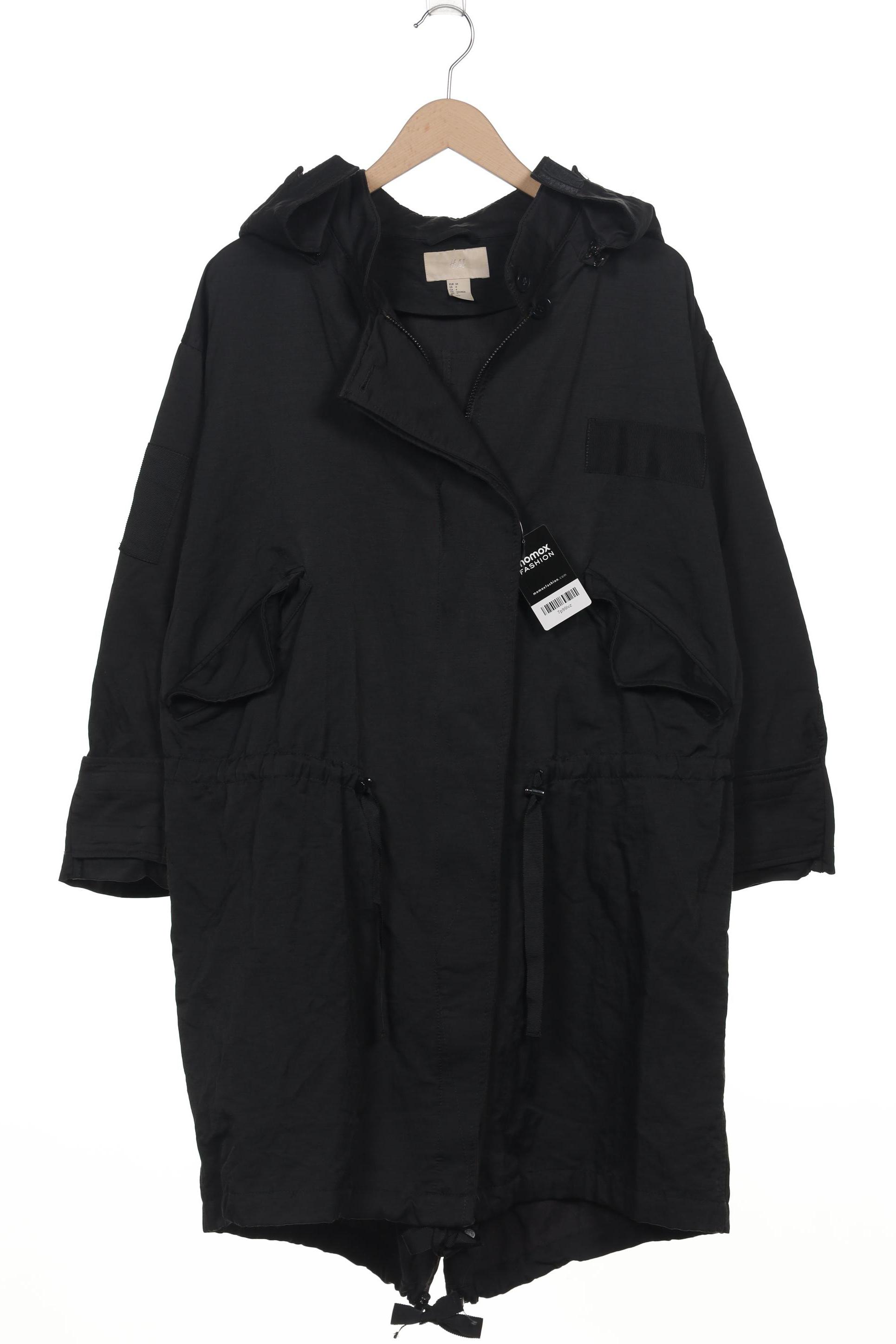 

H&M Damen Mantel, grau, Gr. 34