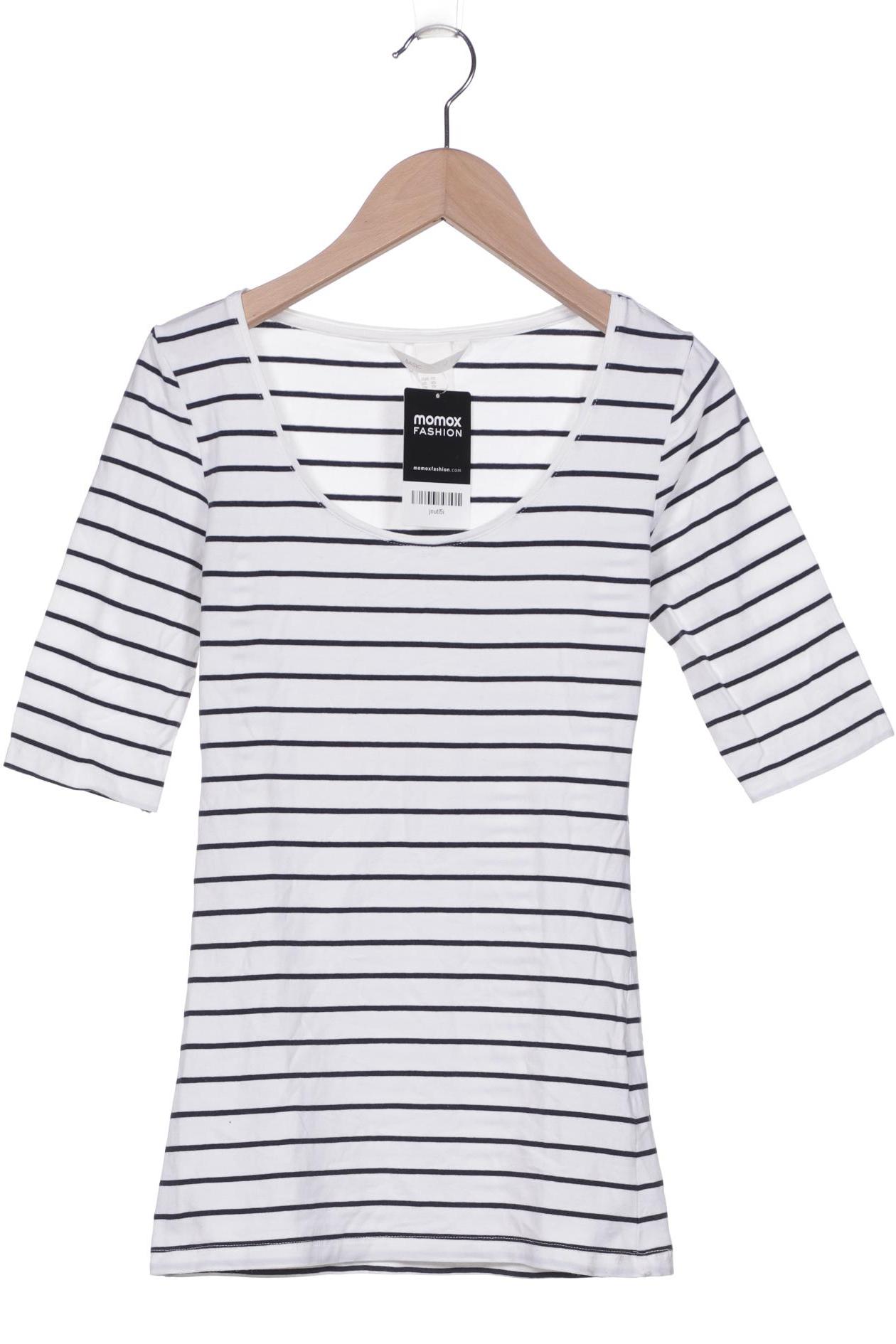 

H&M Damen T-Shirt, weiß