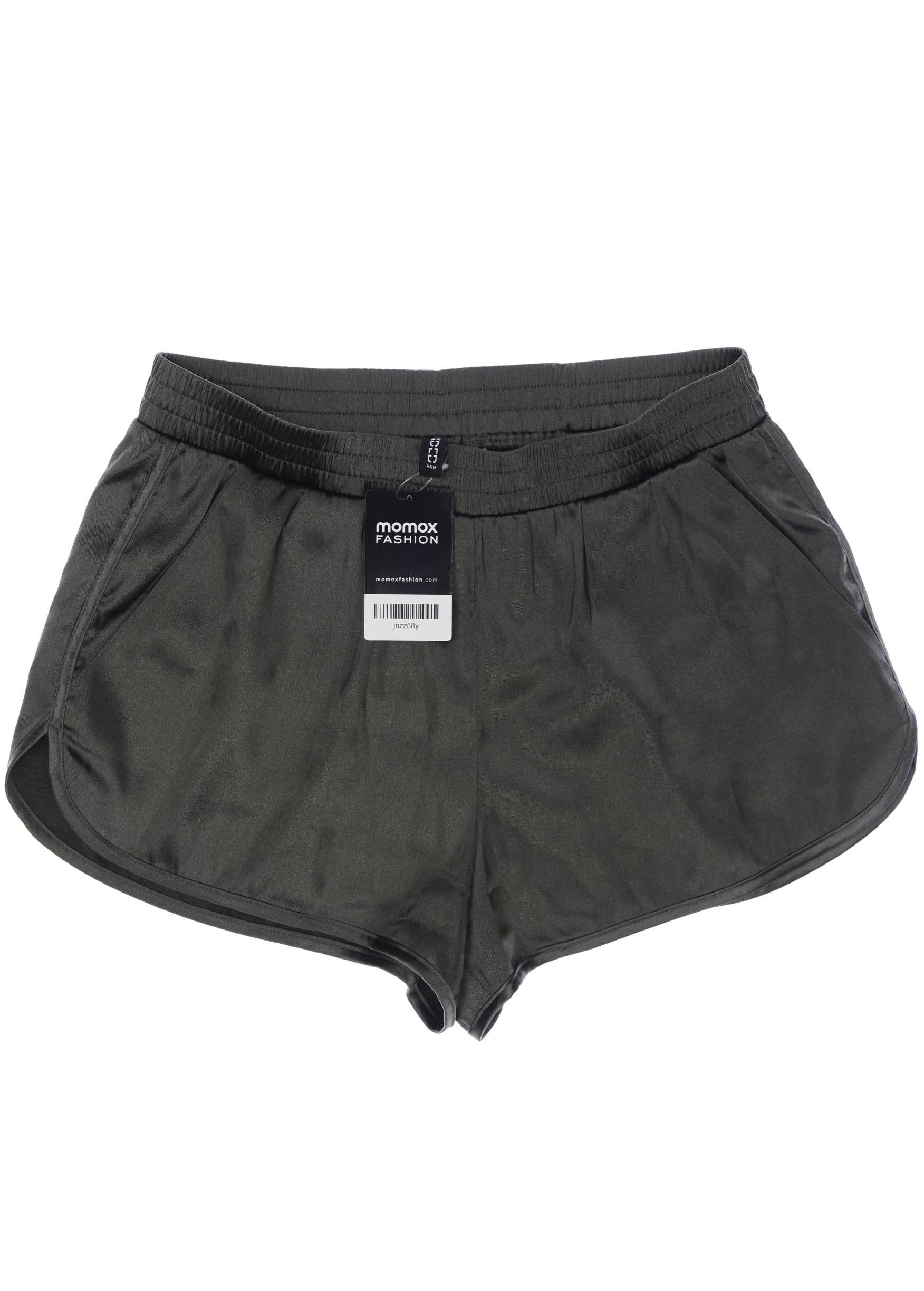 

H&M Damen Shorts, grün, Gr. 40