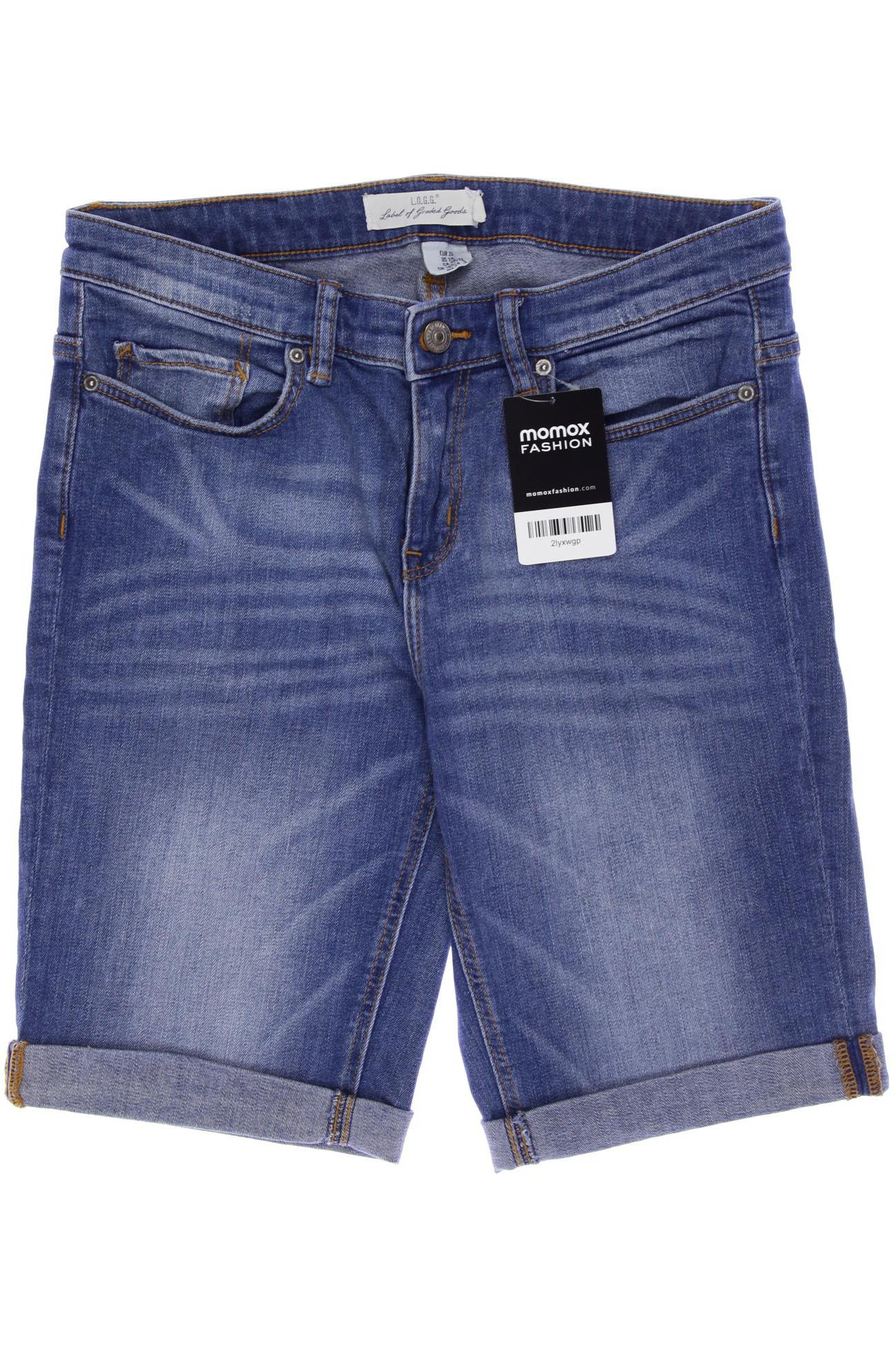

H&M Damen Shorts, blau, Gr. 28