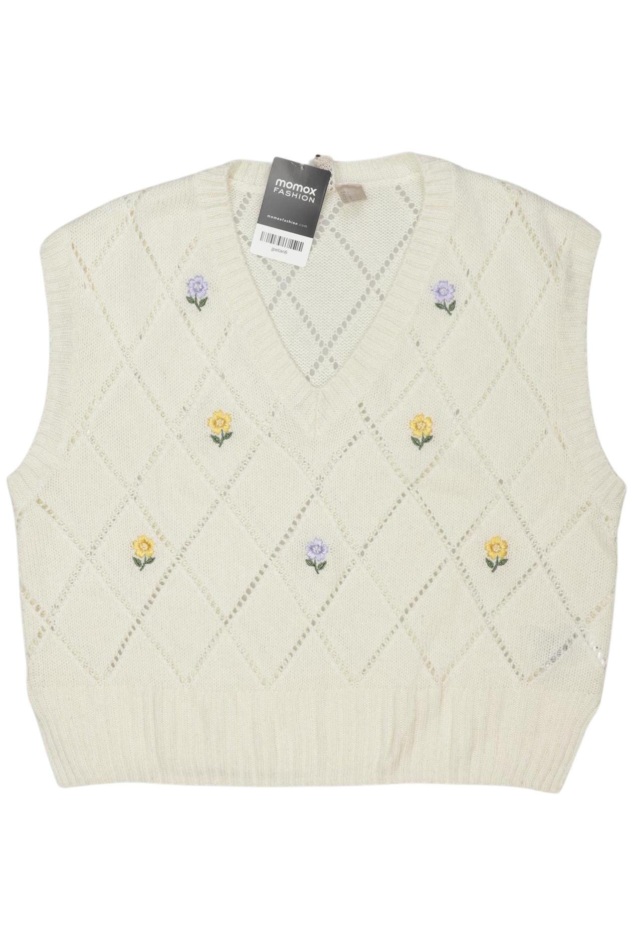 

H&M Damen Pullover, cremeweiß, Gr. 42