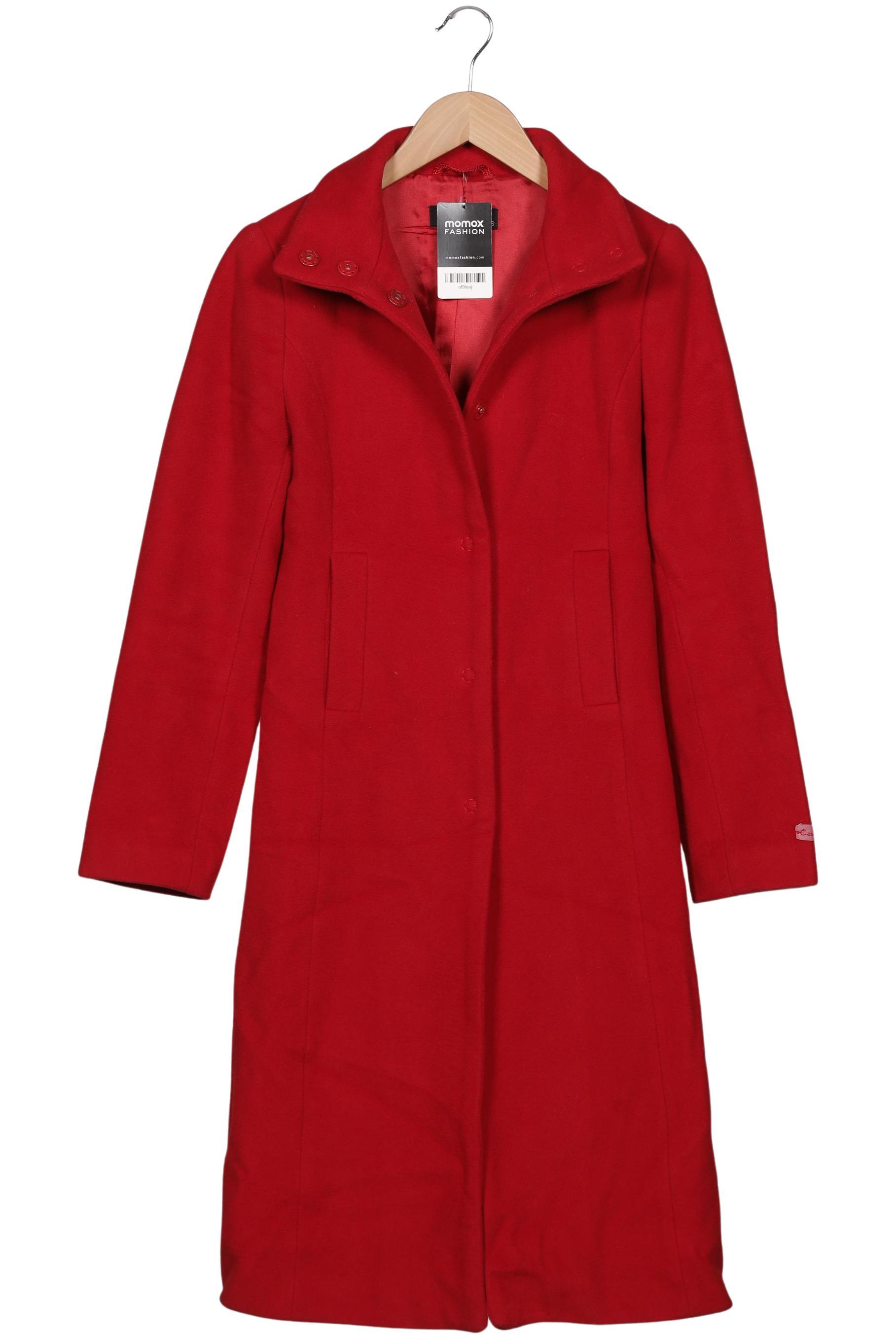 

H&M Damen Mantel, rot, Gr. 36