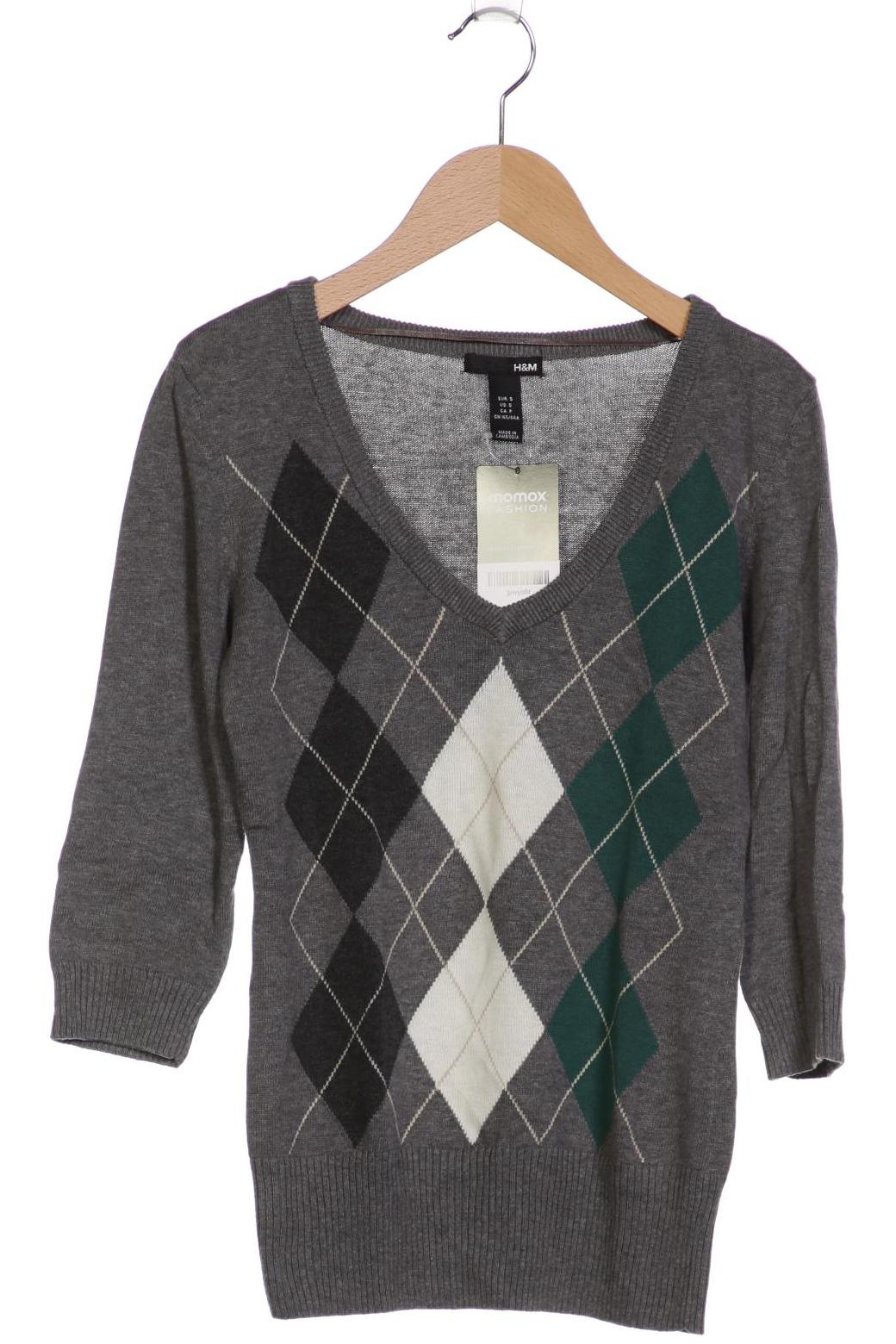 

H&M Damen Pullover, grau, Gr. 36
