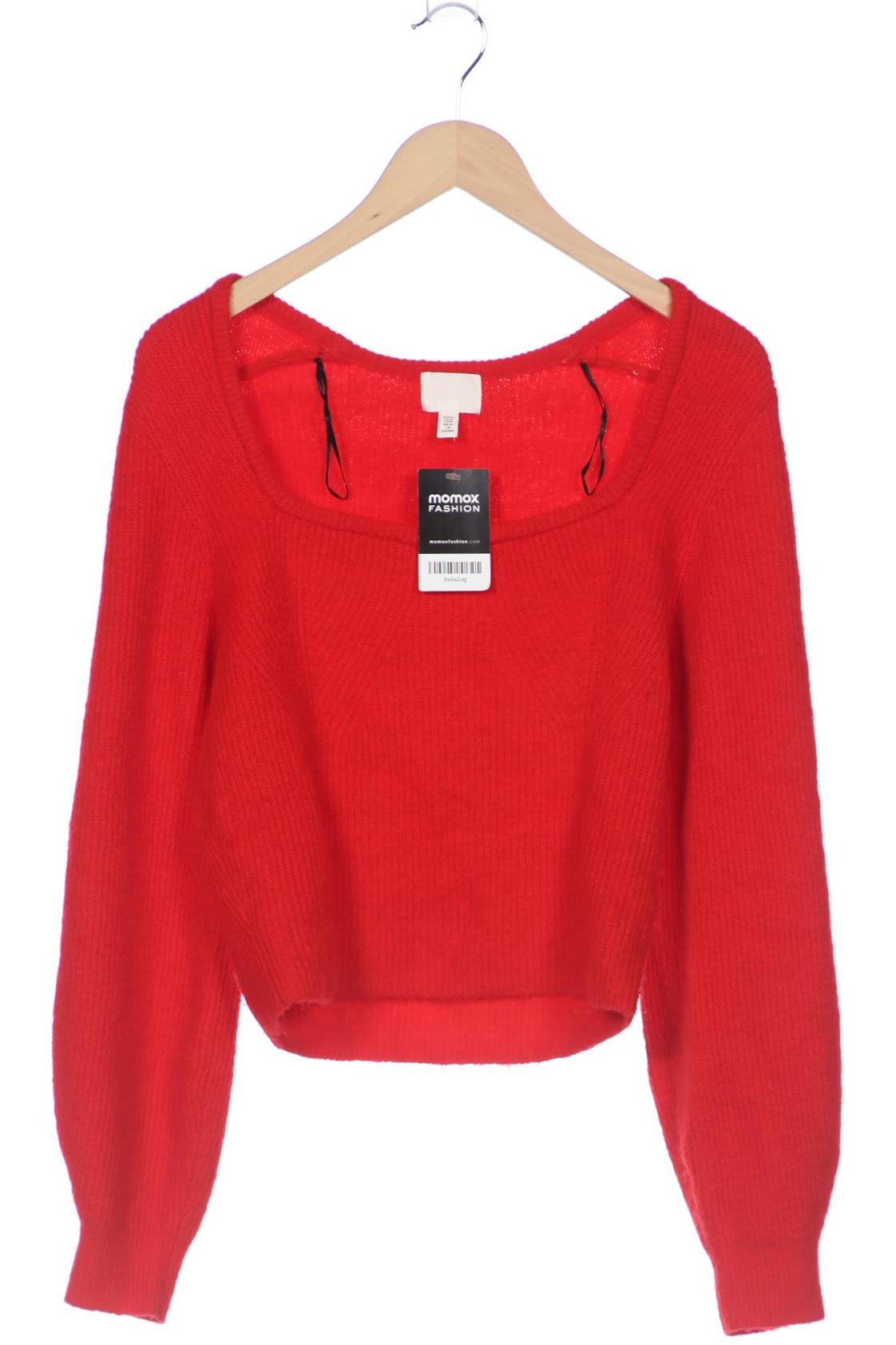 

H&M Damen Pullover, rot, Gr. 38