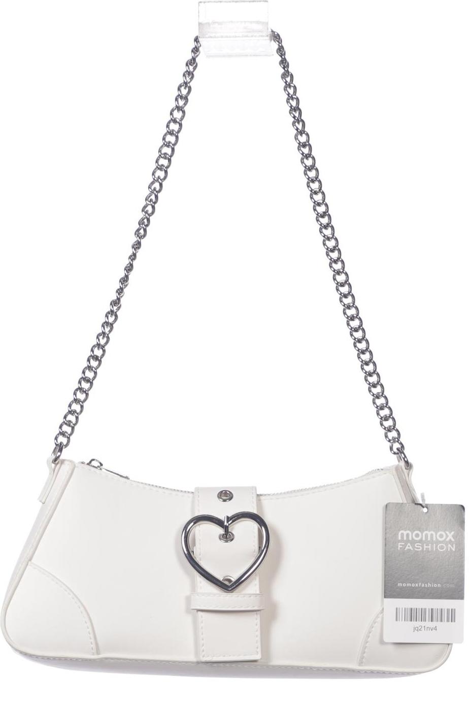 

H&M Damen Handtasche, weiß, Gr.