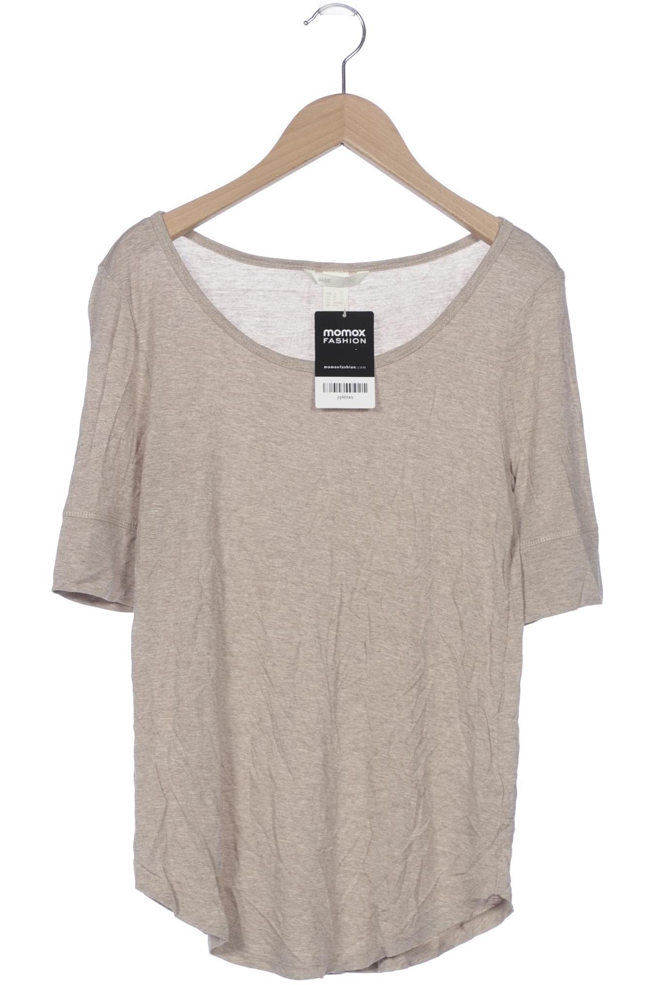 

H&M Damen T-Shirt, braun, Gr. 34