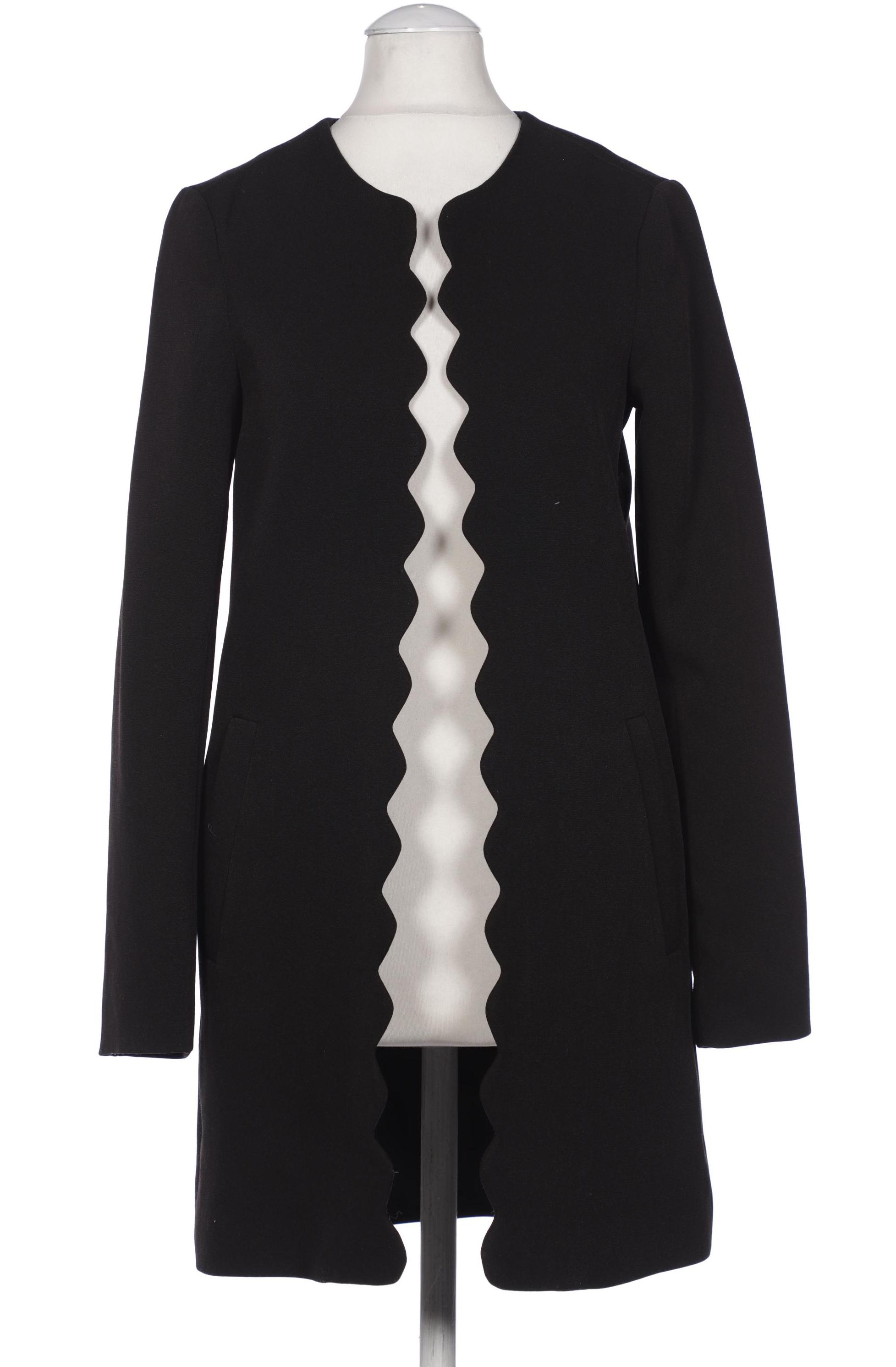 

H&M Damen Mantel, schwarz, Gr. 32