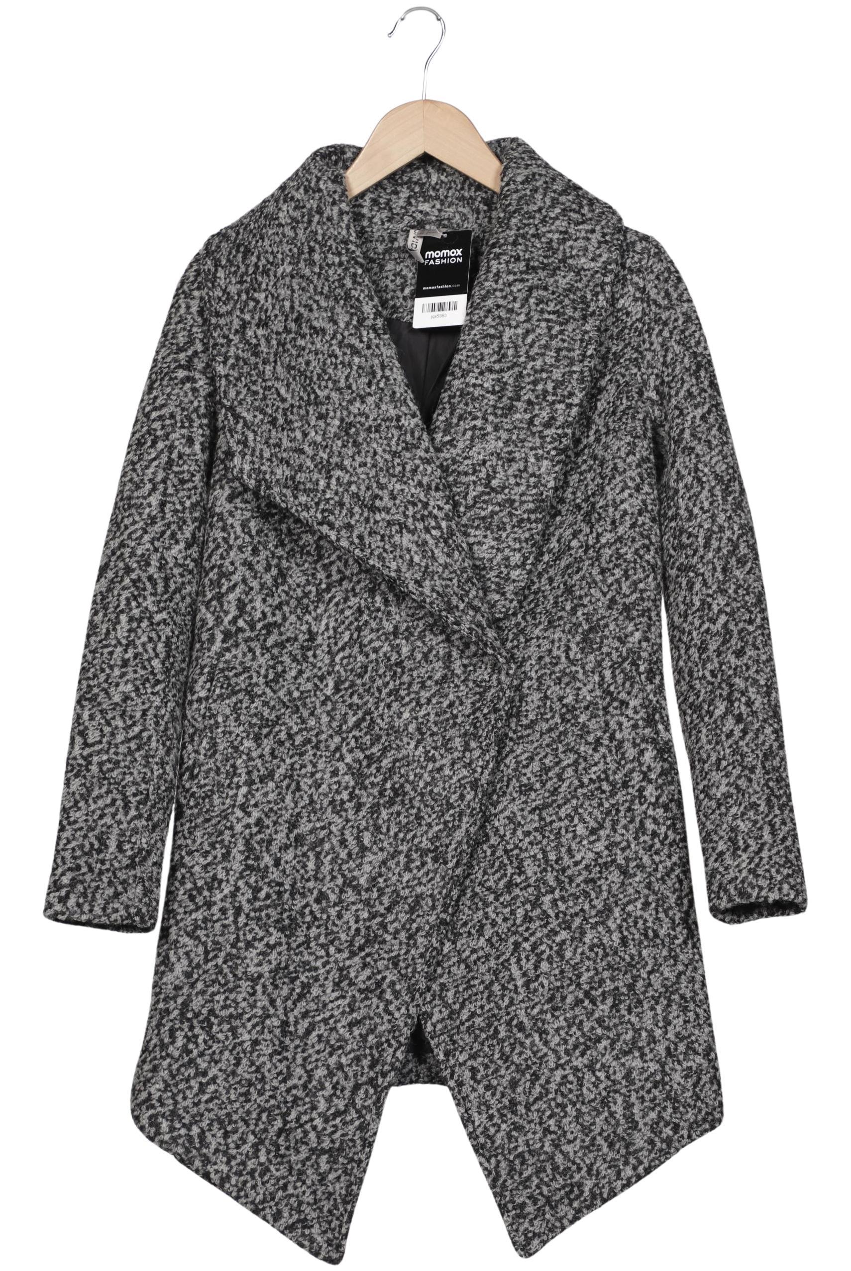 

H&M Damen Mantel, grau, Gr. 32