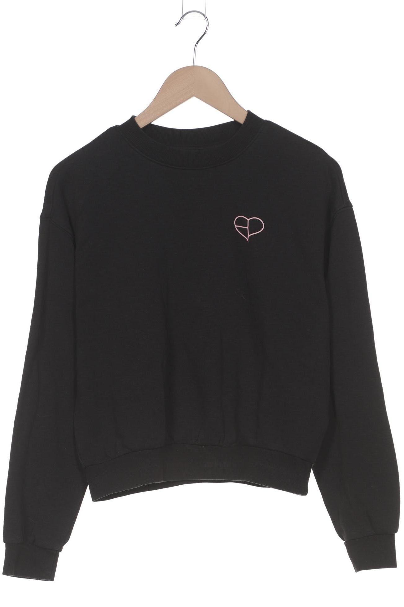 

H&M Damen Sweatshirt, schwarz, Gr. 36