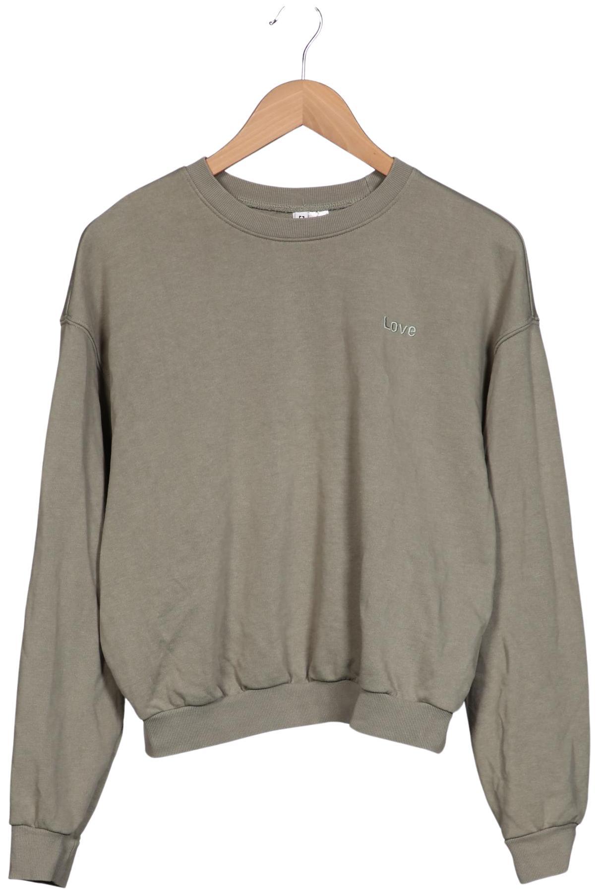 

H&M Damen Sweatshirt, grün, Gr. 38