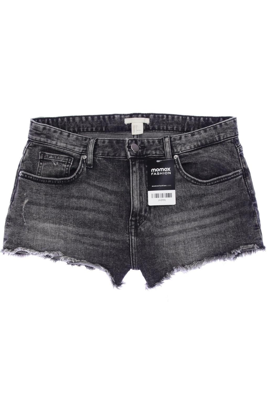 

H&M Damen Shorts, grau, Gr. 38