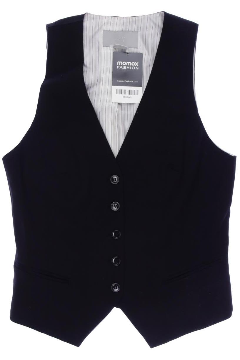 

H&M Damen Weste, schwarz, Gr. 36
