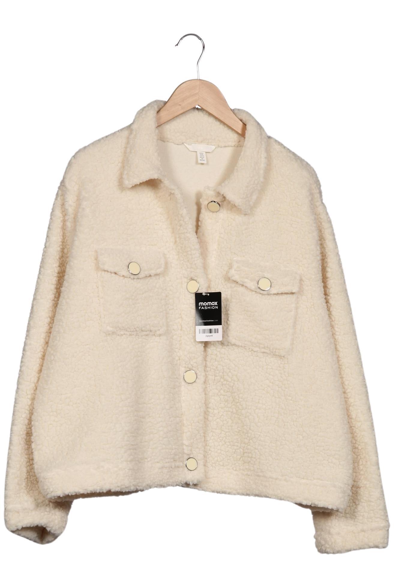 

H&M Damen Jacke, cremeweiß, Gr. 44