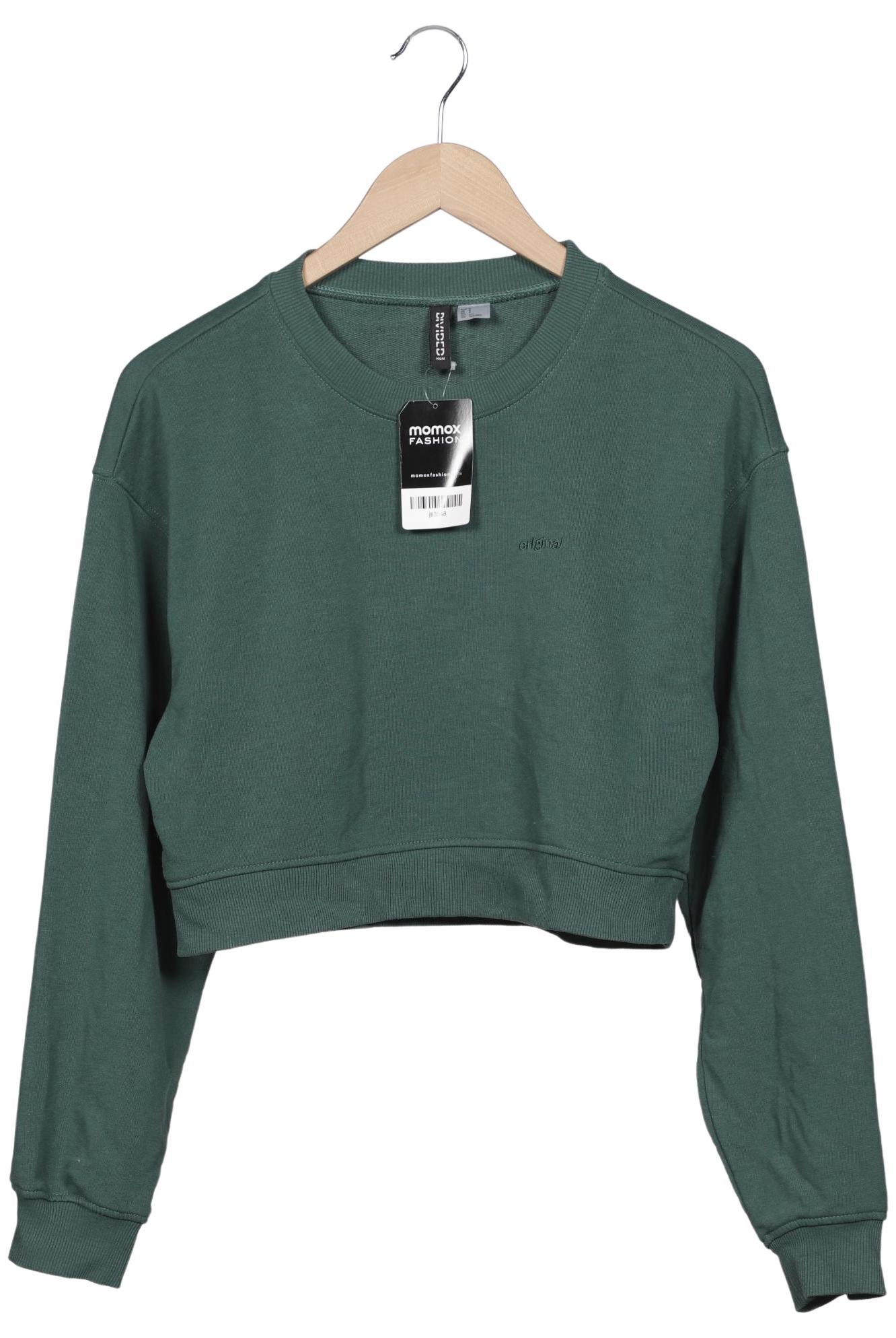 

H&M Damen Sweatshirt, grün, Gr. 36