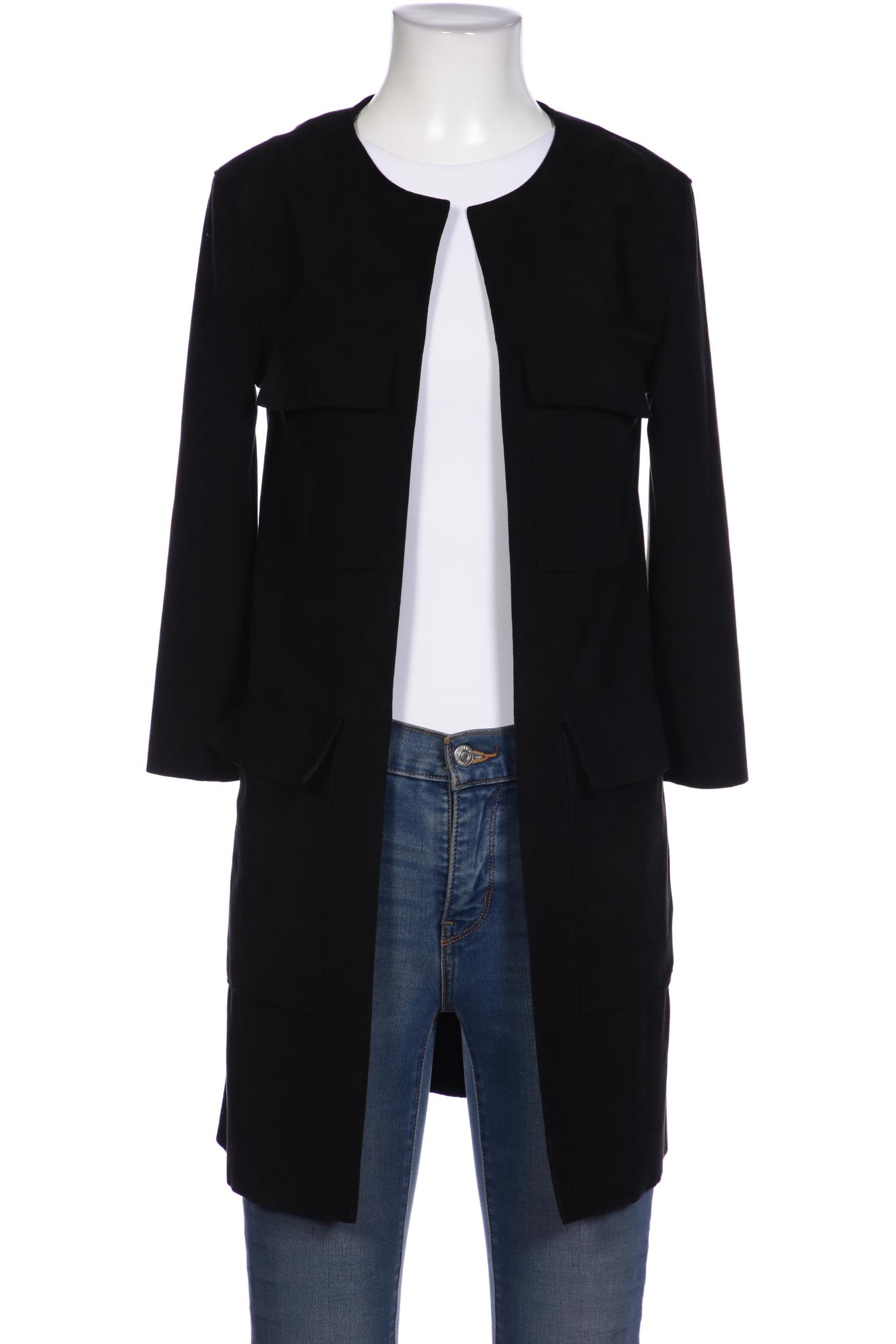 

H&M Damen Mantel, schwarz