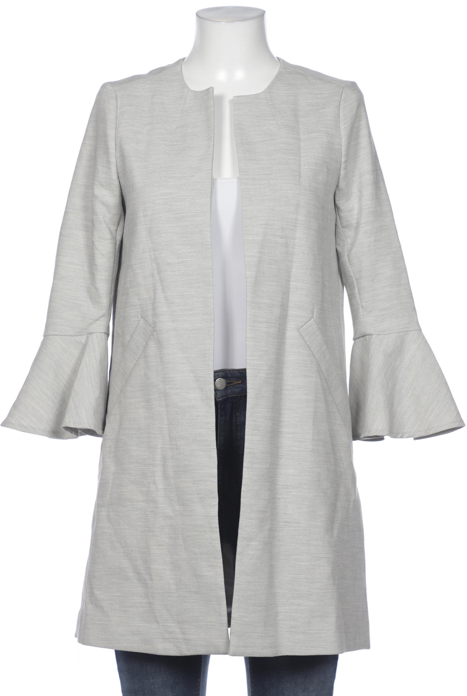 

H&M Damen Mantel, grau, Gr. 36