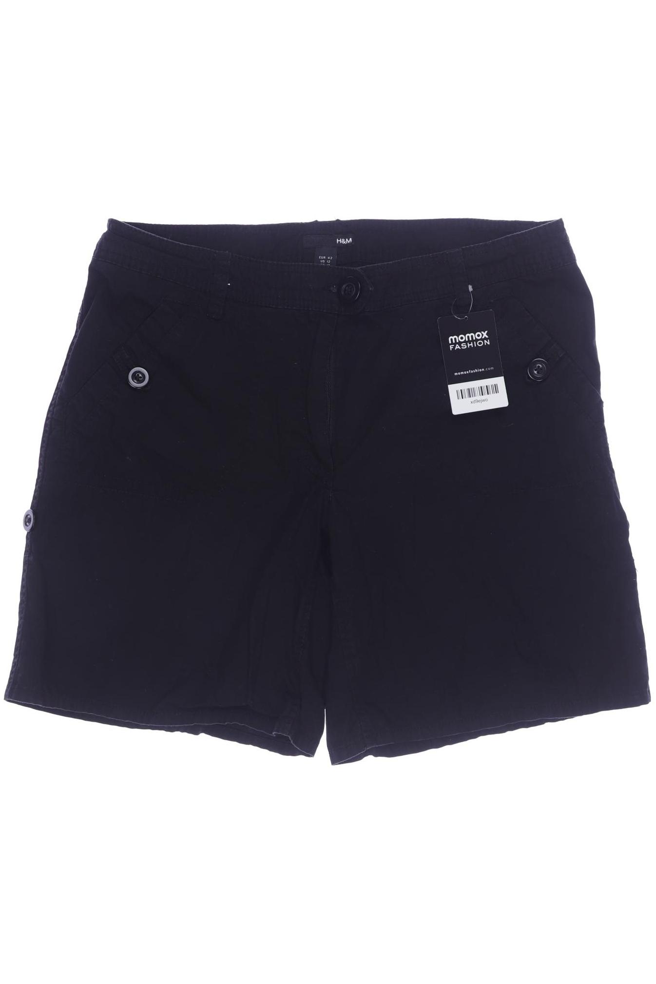 

H&M Damen Shorts, schwarz, Gr. 42