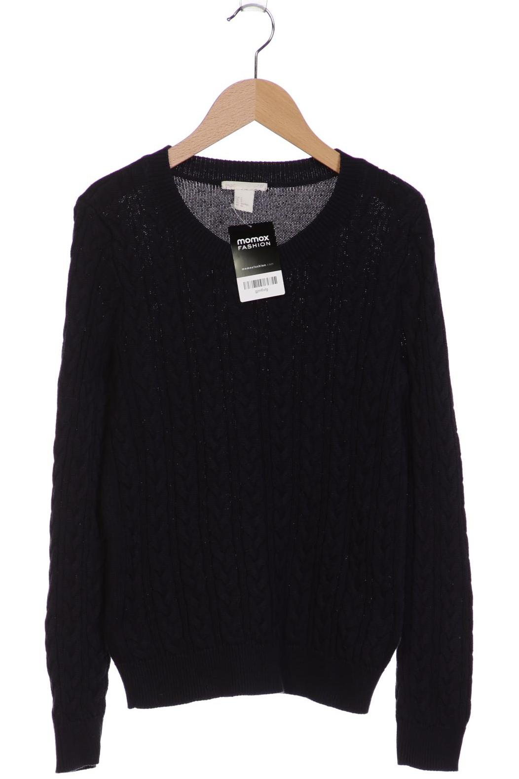 

H&M Damen Pullover, marineblau, Gr. 36