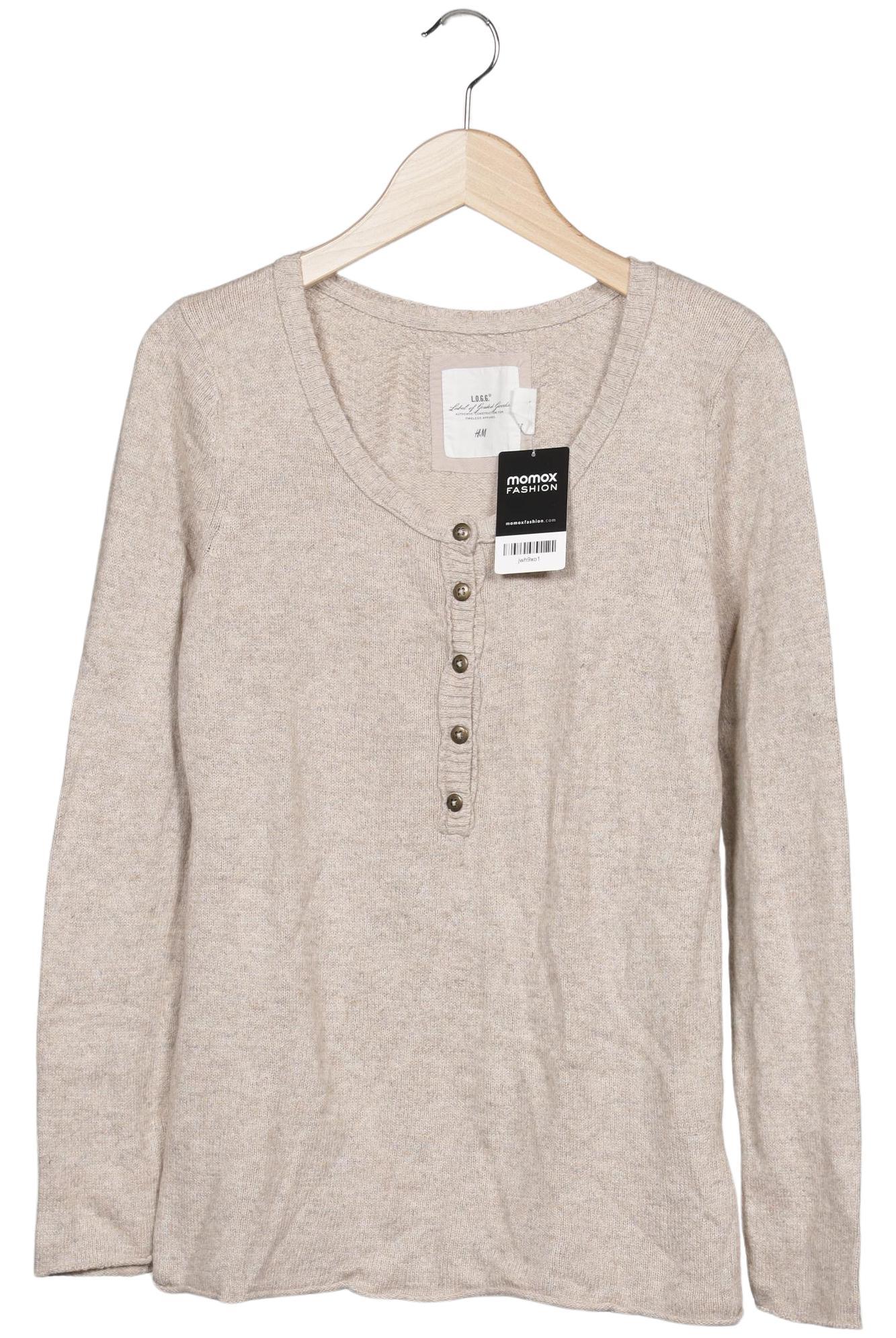

H&M Damen Pullover, beige, Gr. 38