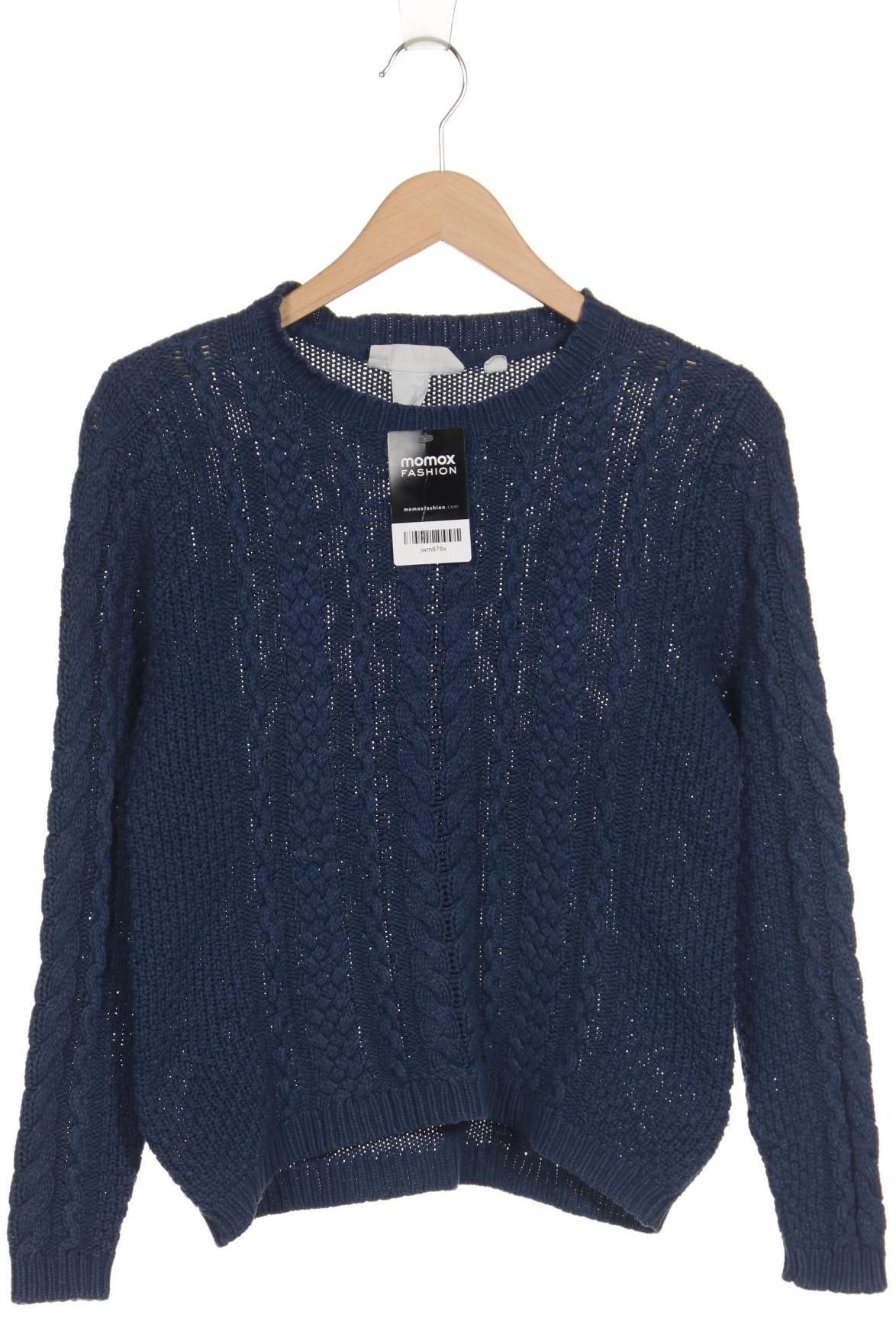 

H&M Damen Pullover, marineblau, Gr. 36