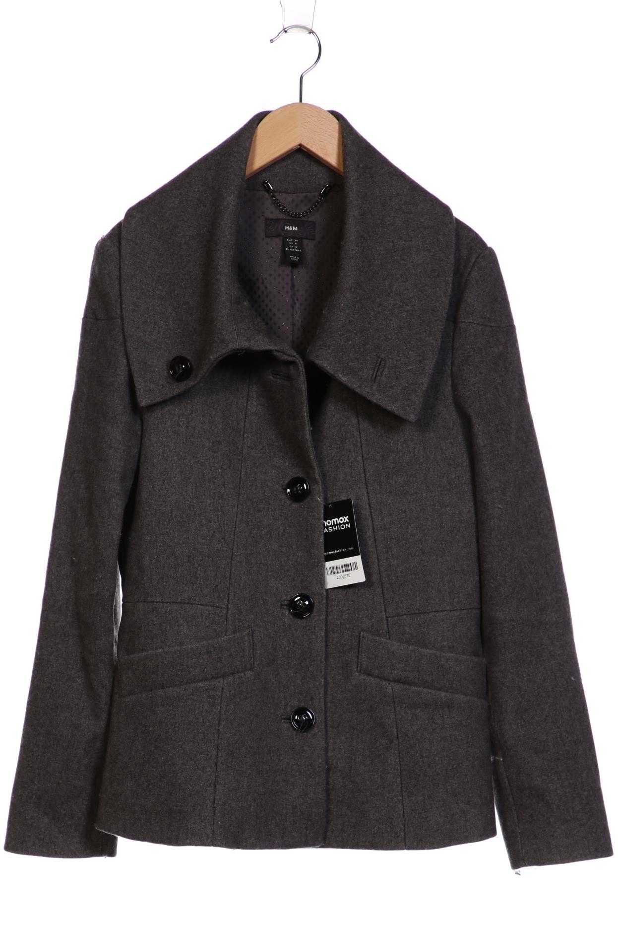 

H&M Damen Jacke, grau, Gr. 36