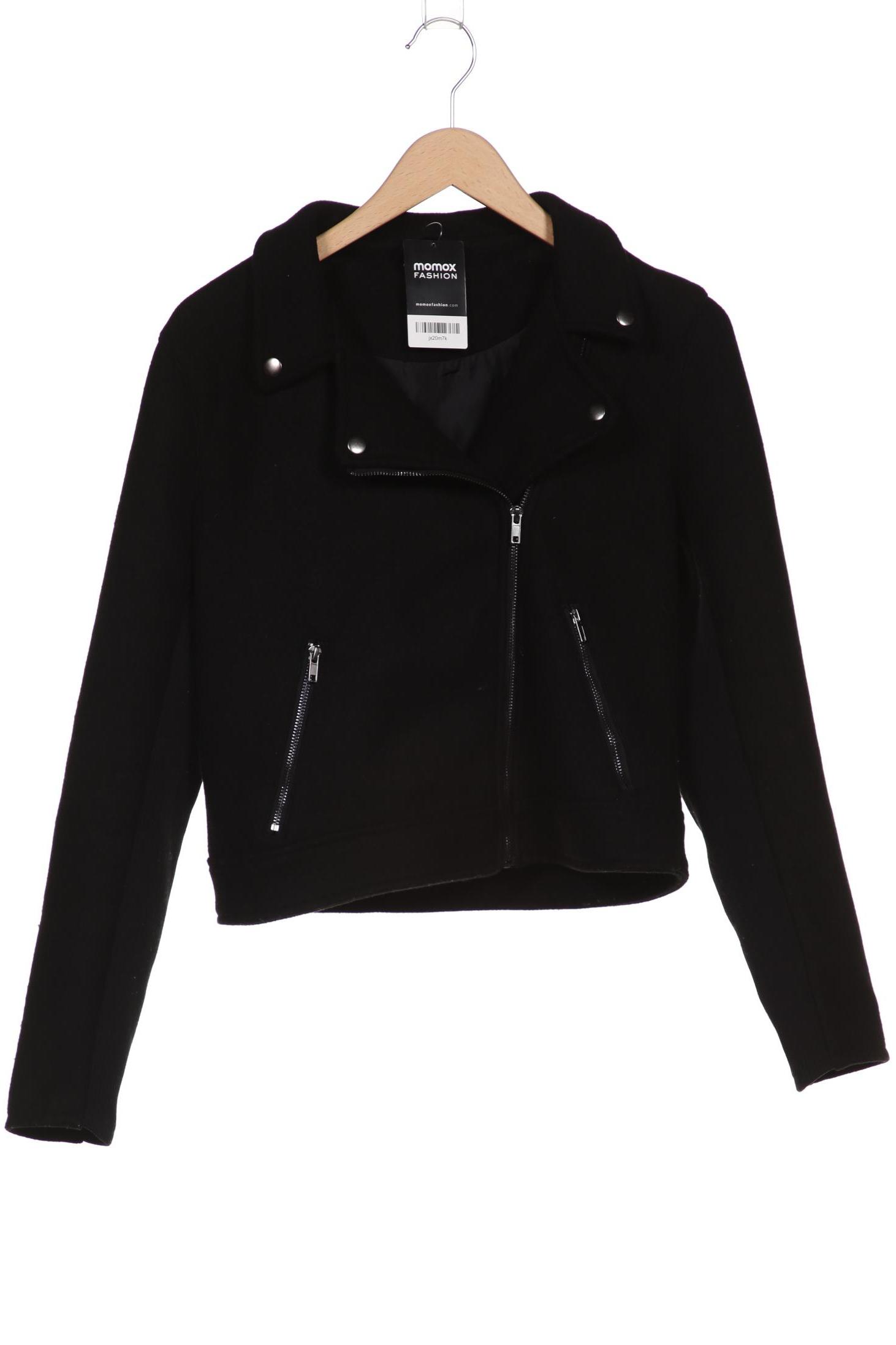 

H&M Damen Jacke, schwarz