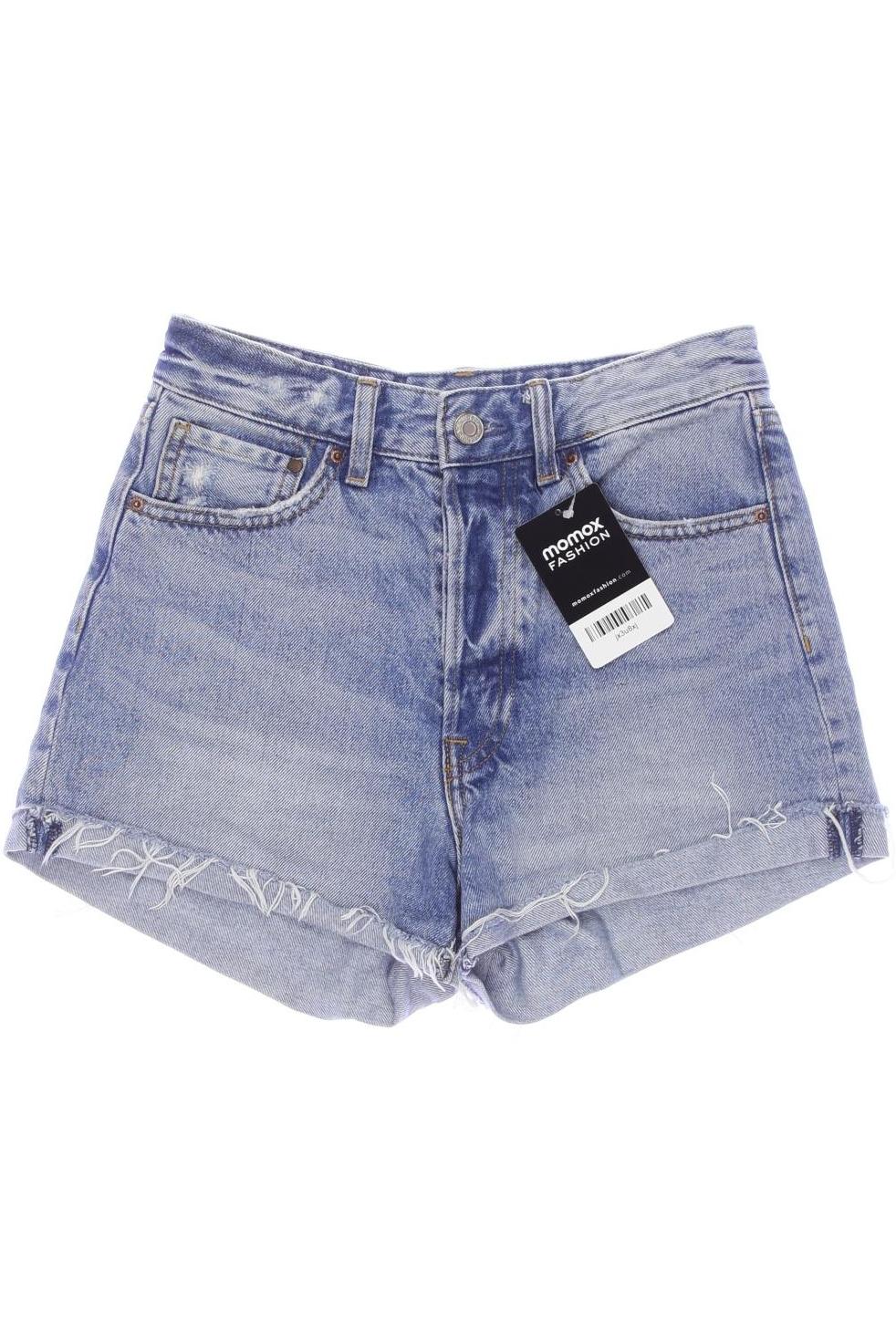 

H&M Damen Shorts, hellblau, Gr. 34