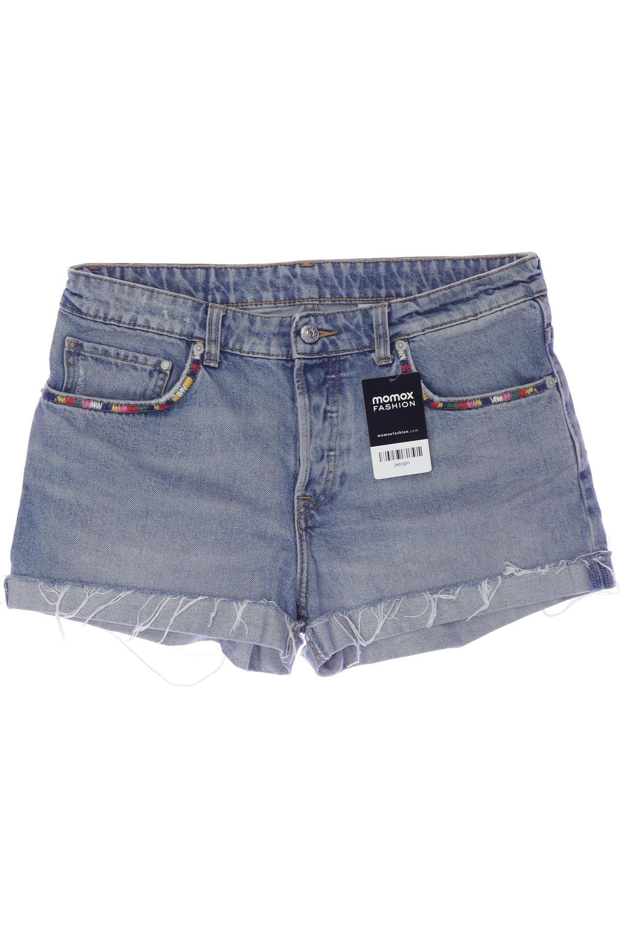 

H&M Damen Shorts, hellblau, Gr. 38