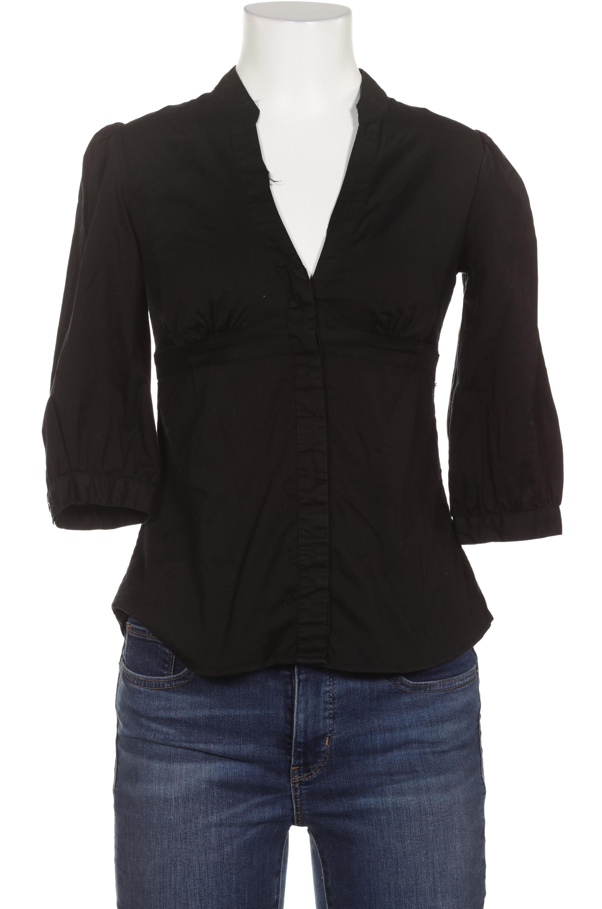 

H&M Damen Bluse, schwarz, Gr. 34