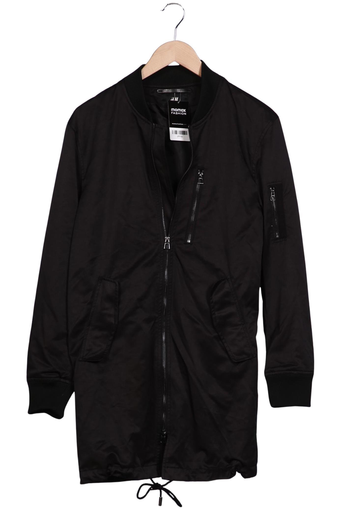 

H&M Damen Mantel, schwarz, Gr. 36