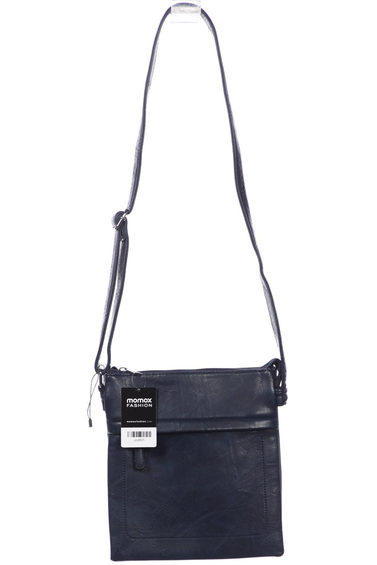 

H&M Damen Handtasche, marineblau, Gr.