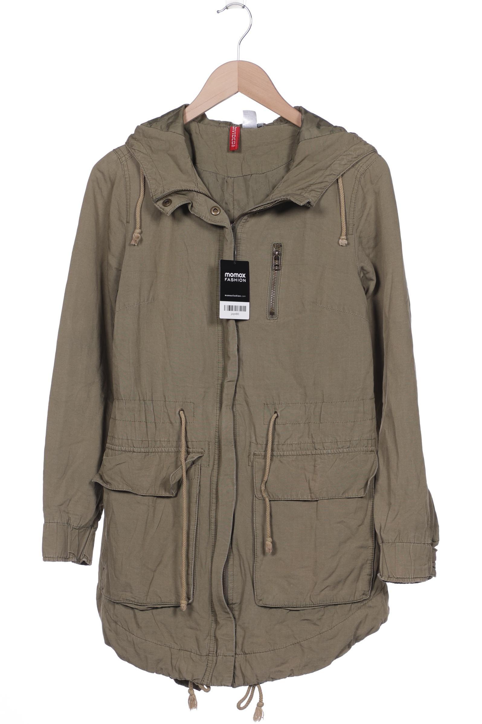 

H&M Damen Mantel, grün