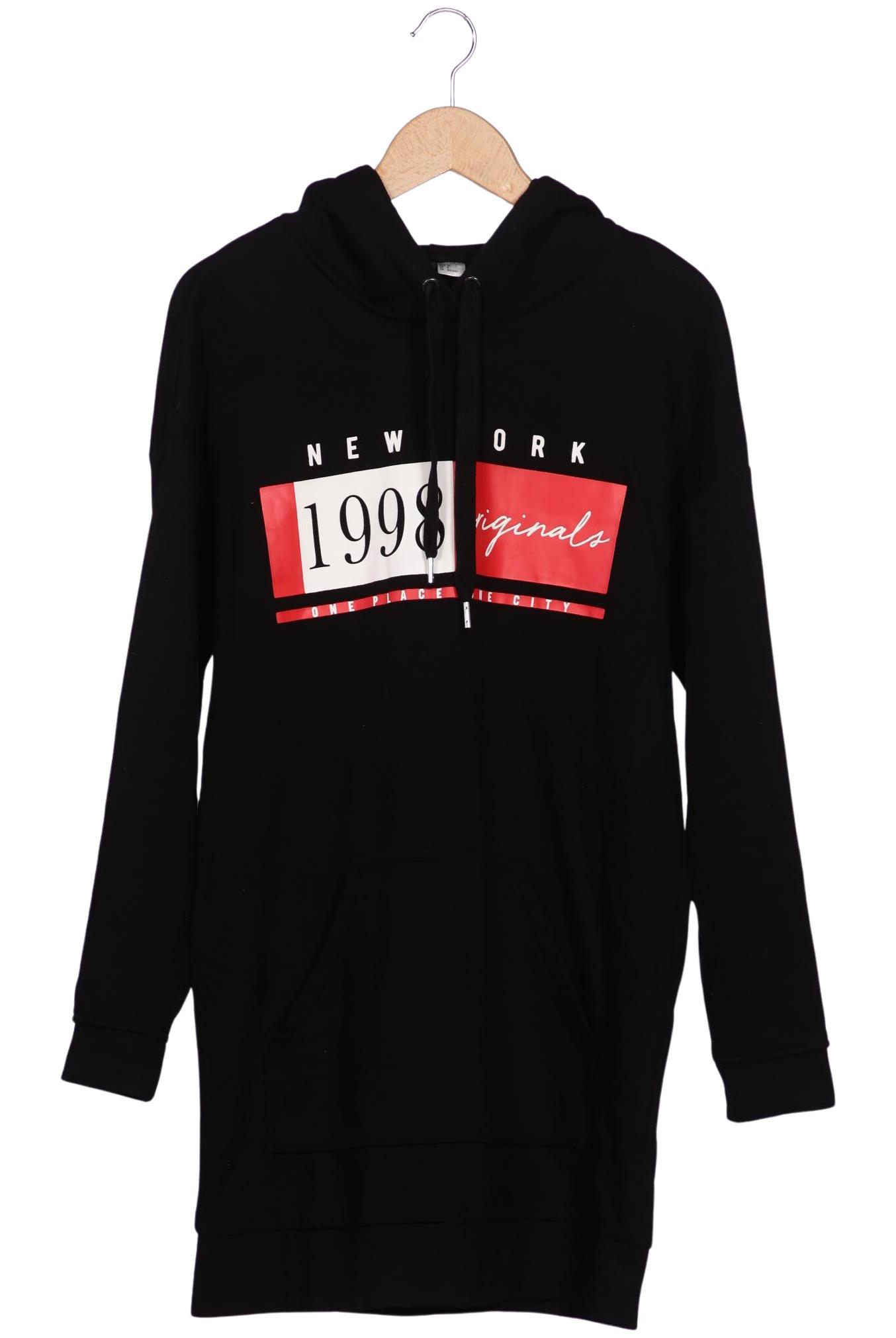 

H&M Damen Kapuzenpullover, schwarz, Gr. 36