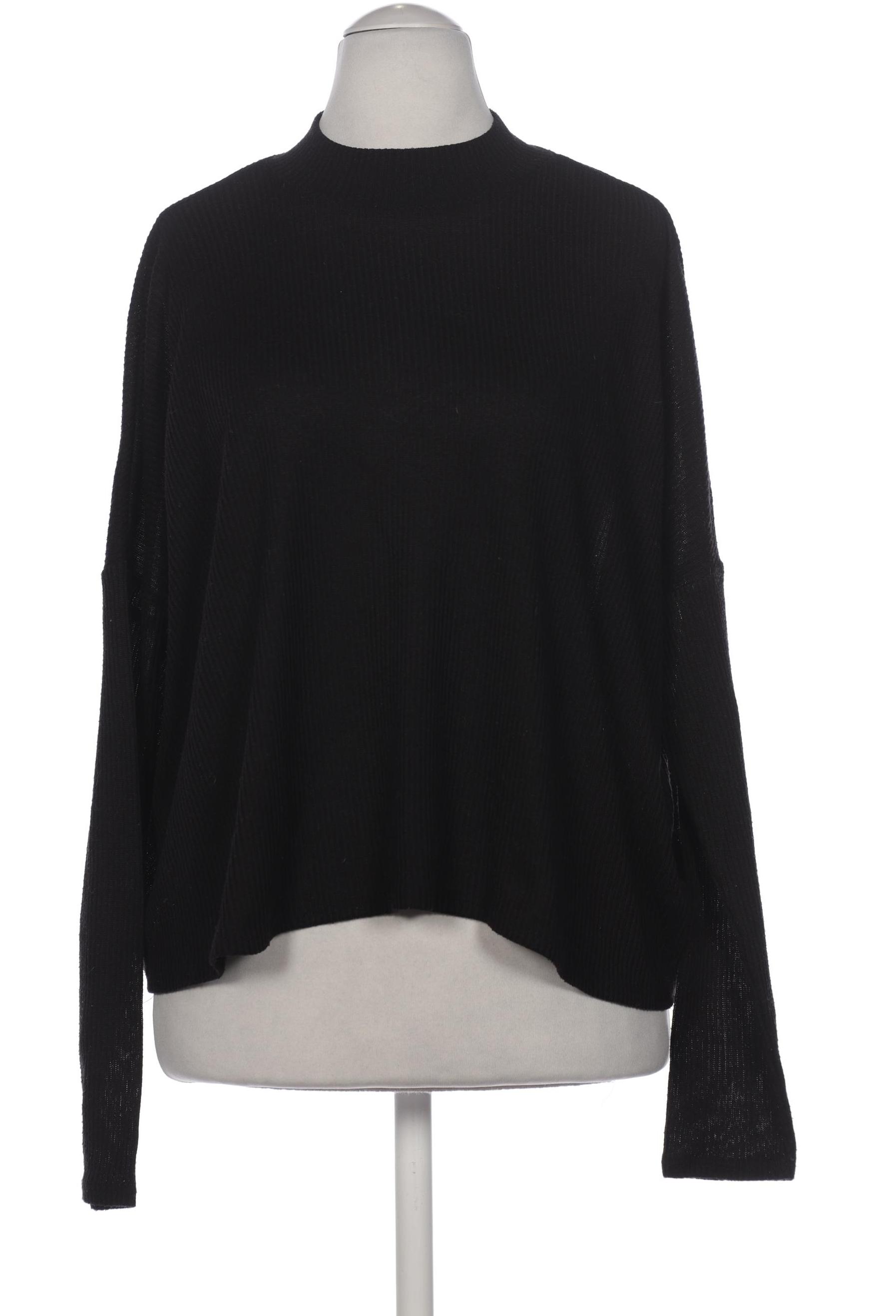 

H&M Damen Langarmshirt, schwarz, Gr. 38