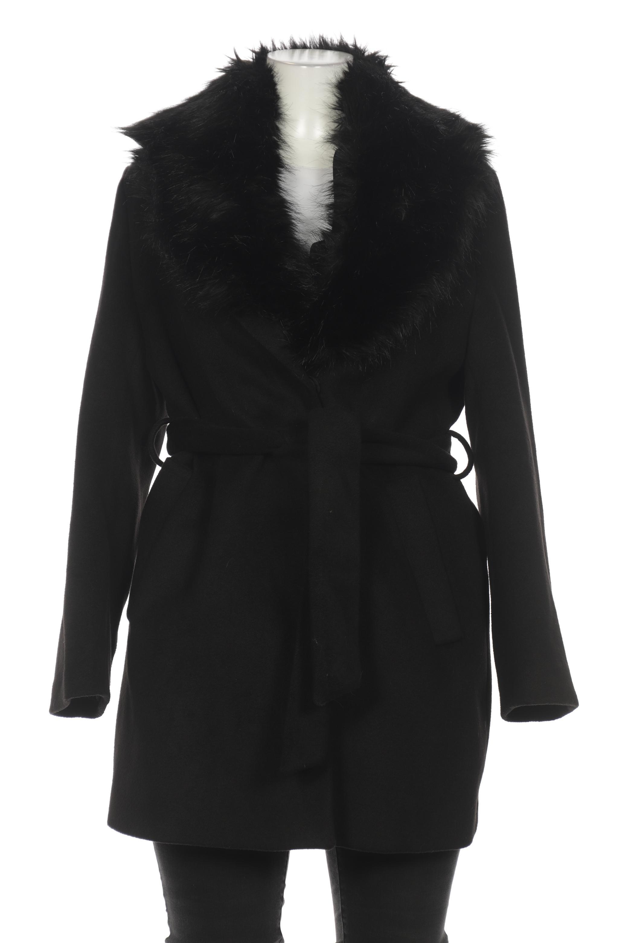 

H&M Damen Mantel, schwarz