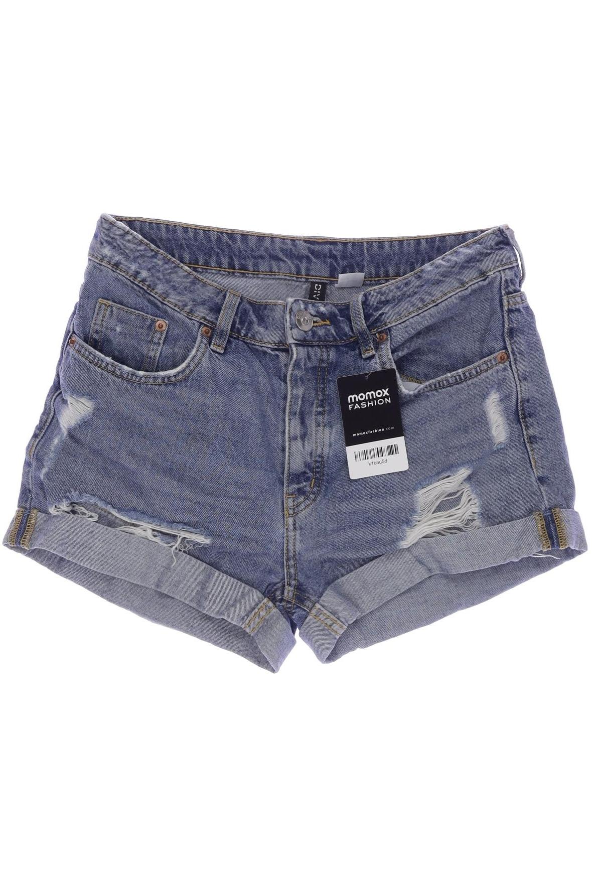 

H&M Damen Shorts, blau, Gr. 36