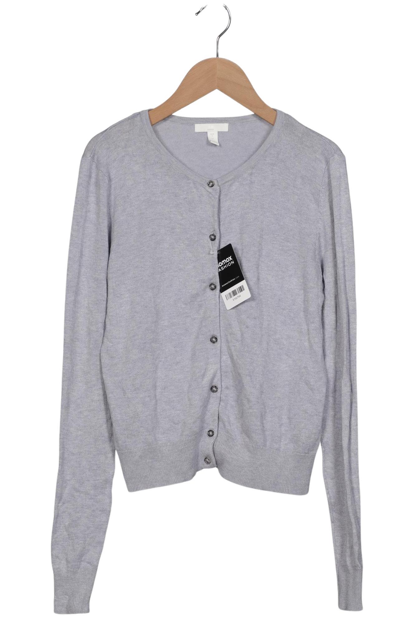 

H&M Damen Strickjacke, grau, Gr. 36
