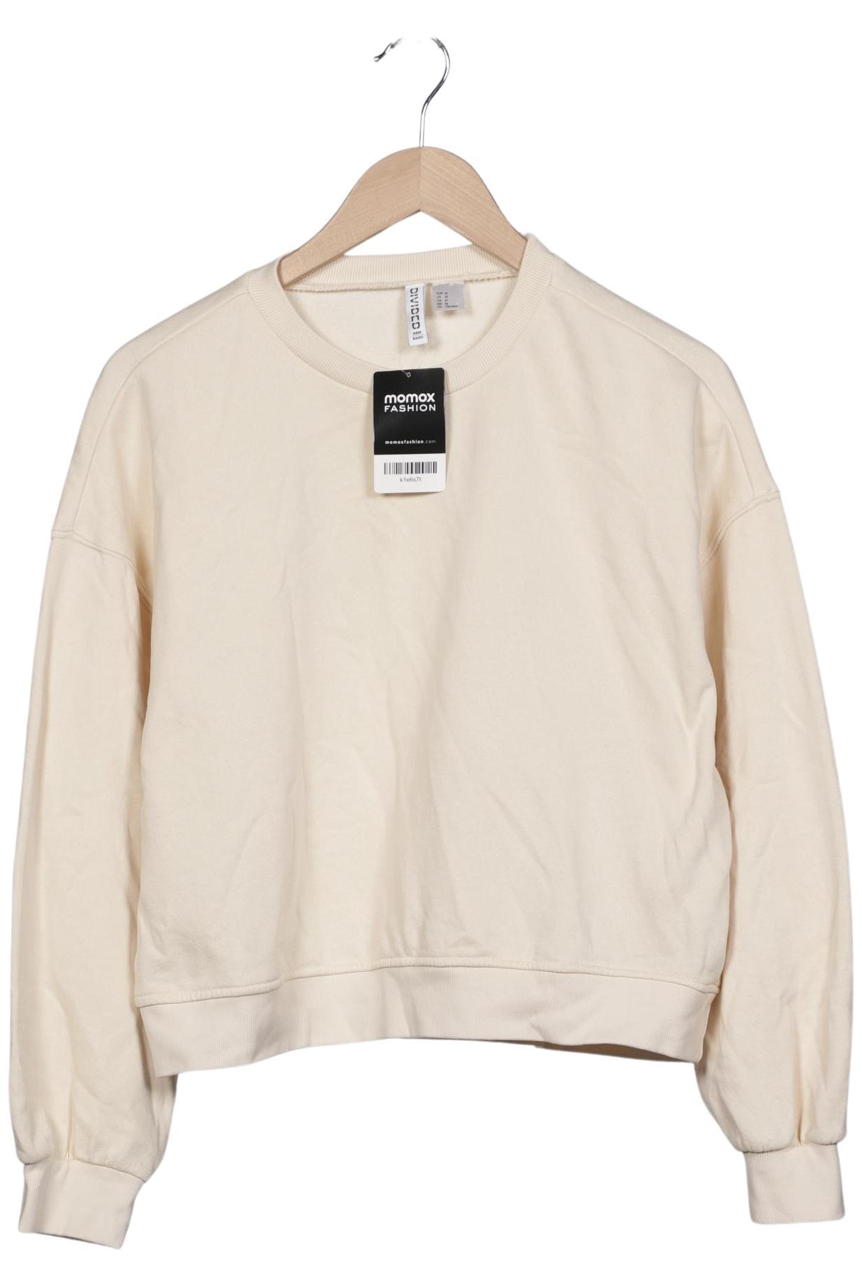 

H&M Damen Sweatshirt, cremeweiß, Gr. 38