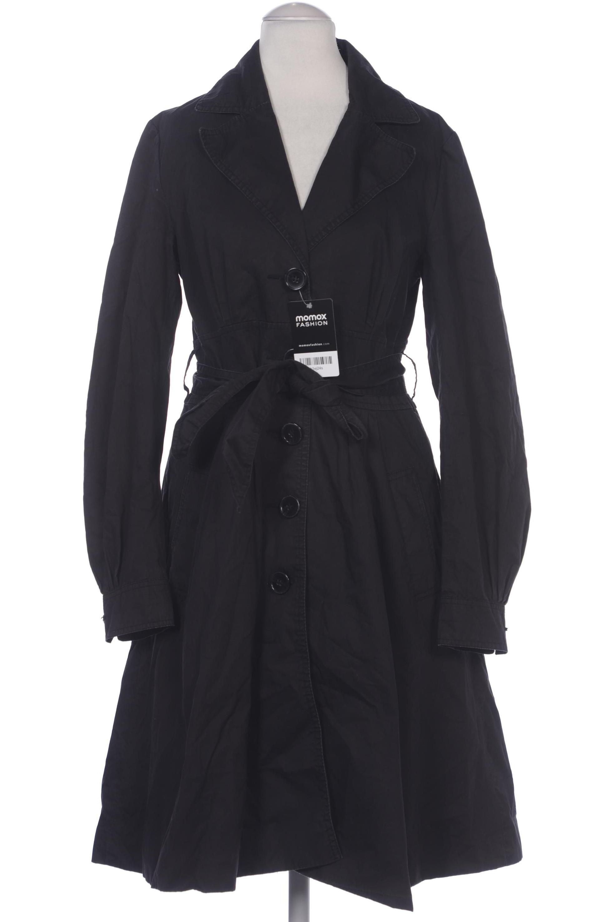 

H&M Damen Mantel, schwarz, Gr. 34