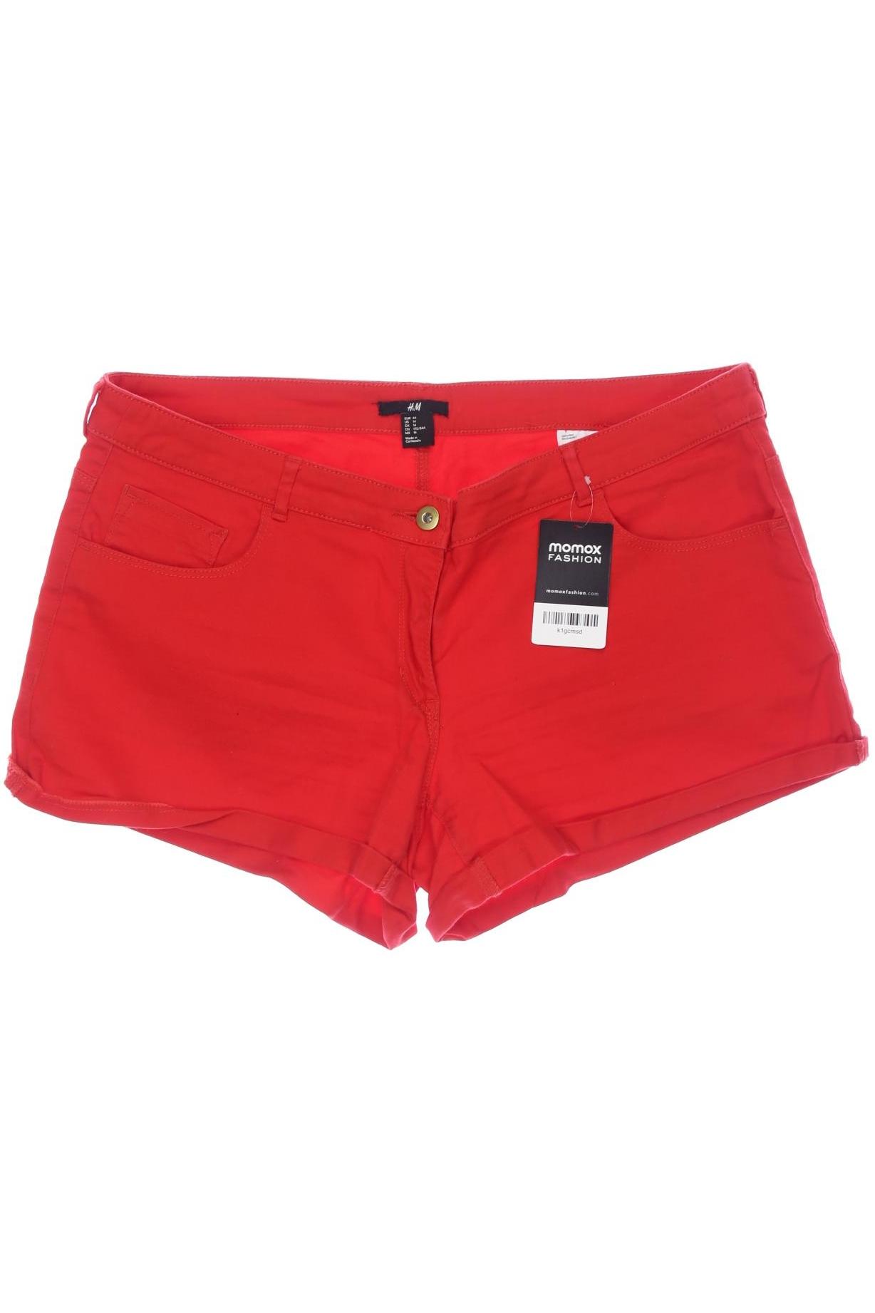 

H&M Damen Shorts, rot, Gr. 44