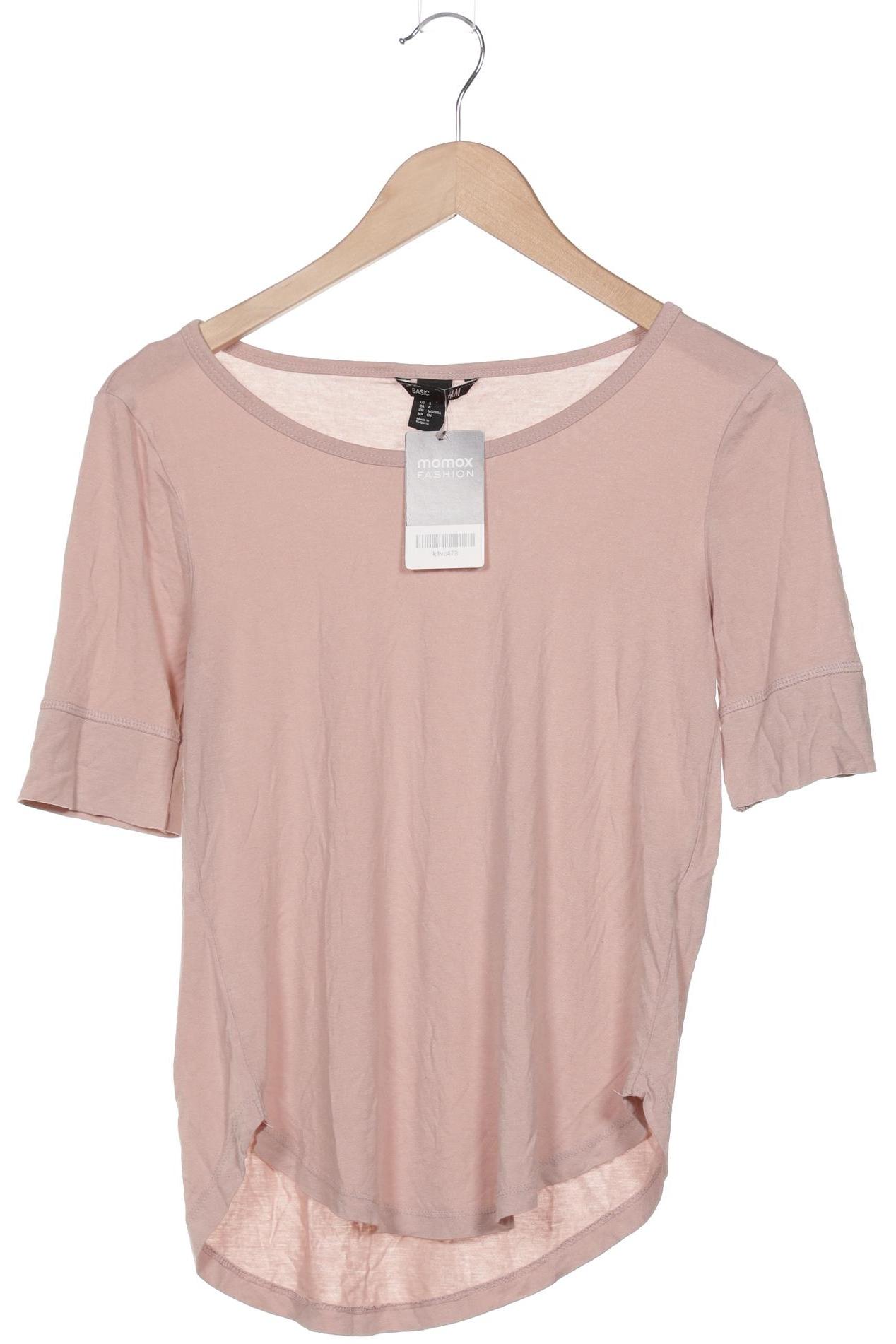 

H&M Damen T-Shirt, beige, Gr. 36