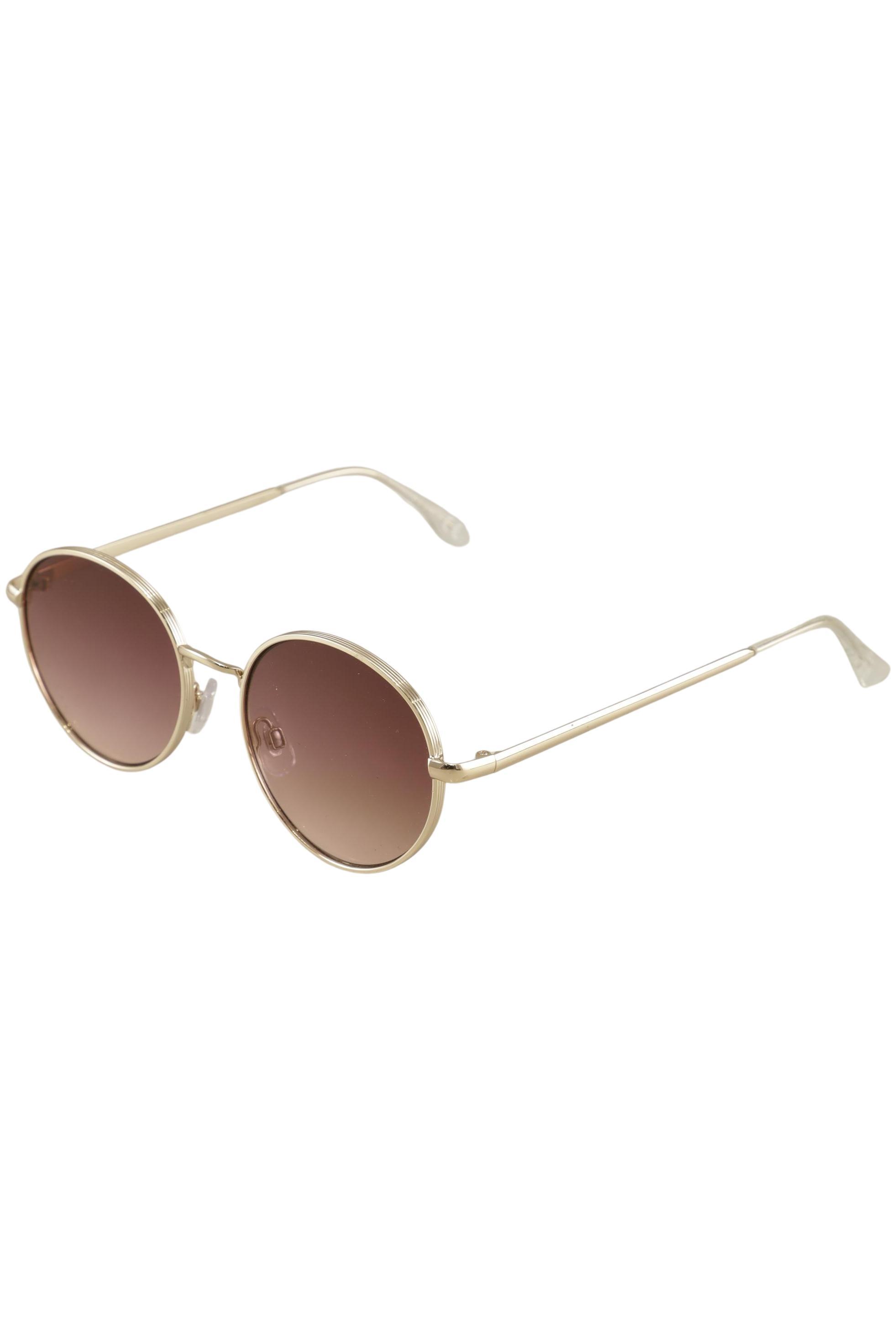 

H&M Damen Sonnenbrille, gold, Gr.