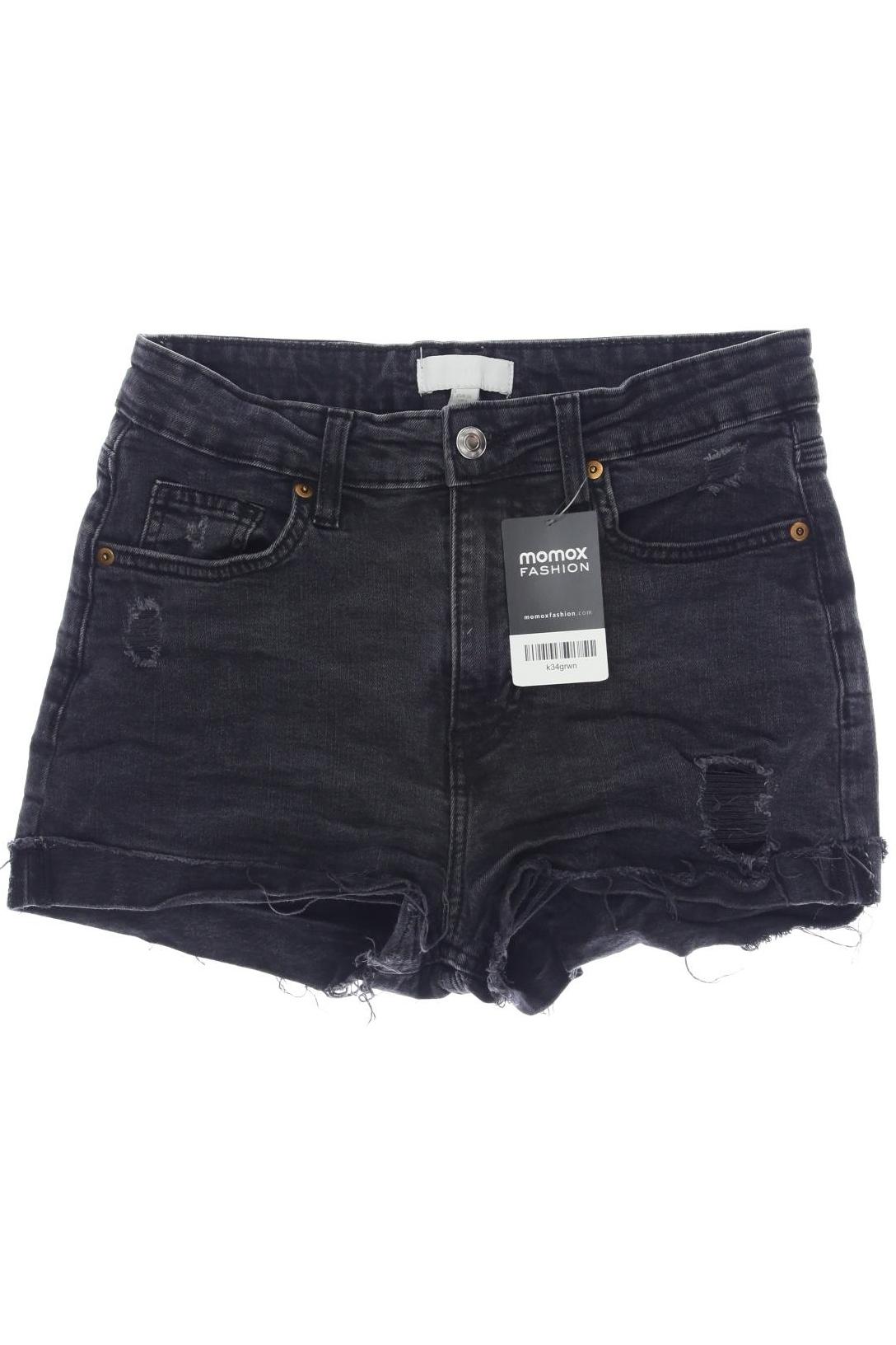 

H&M Damen Shorts, schwarz, Gr. 38