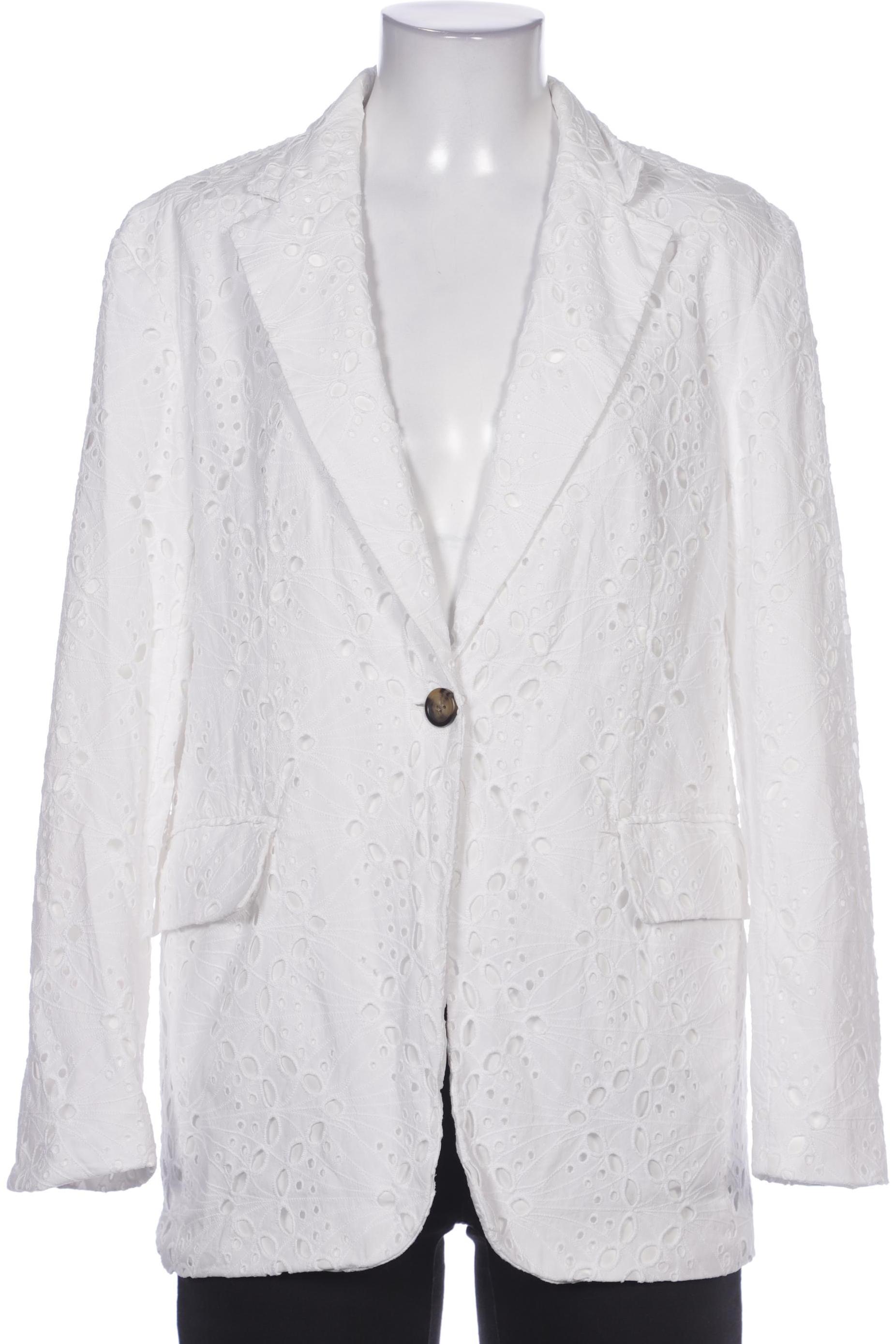 

H&M Damen Blazer, weiß, Gr. 34