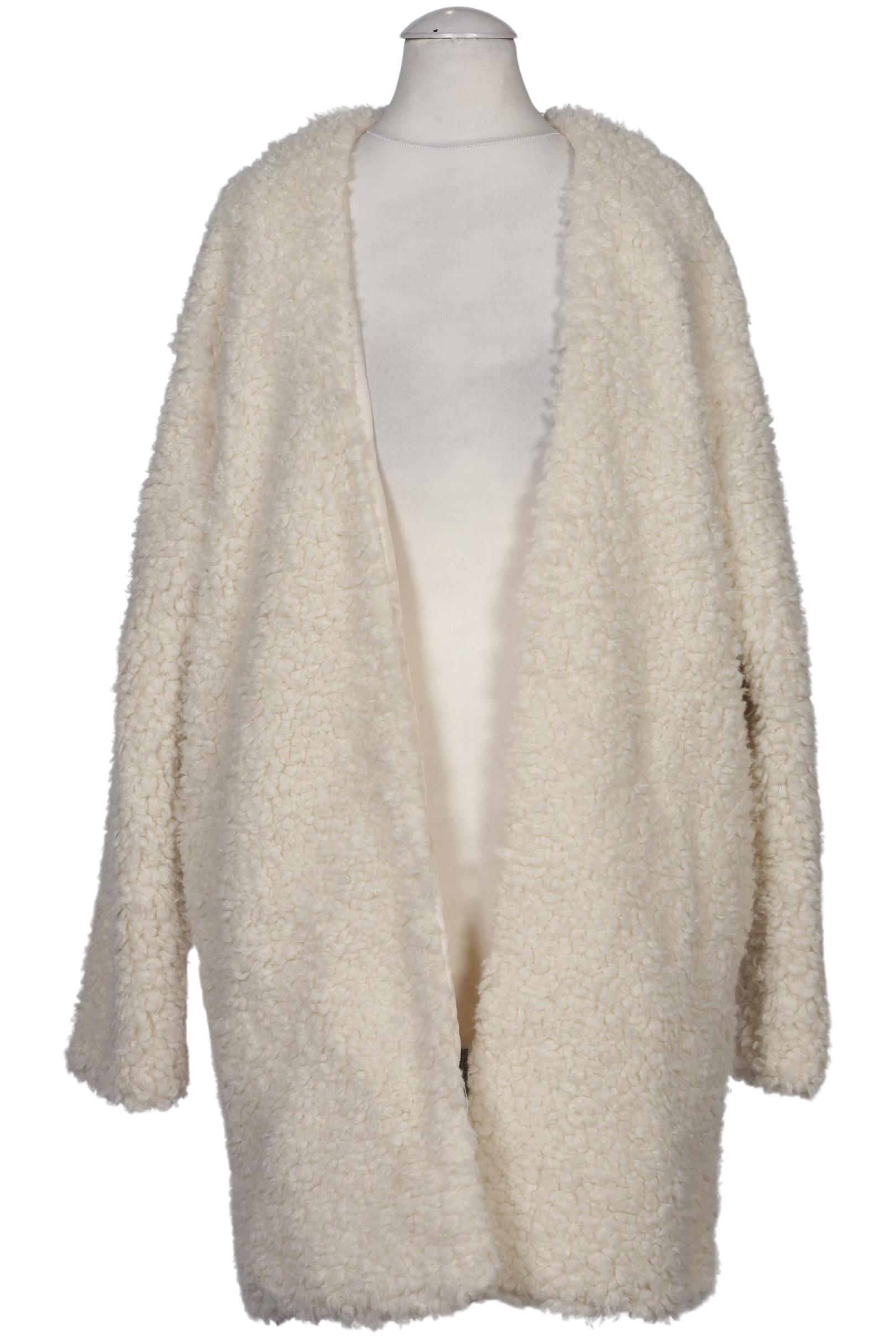 

H&M Damen Mantel, cremeweiß, Gr. 34