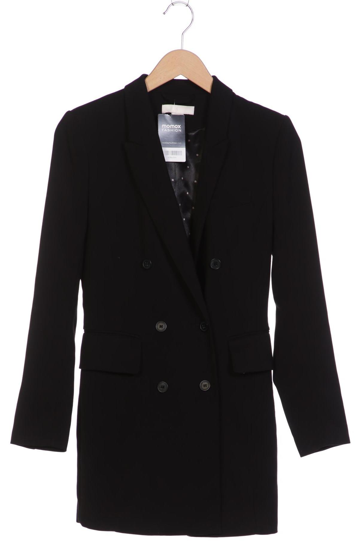 

H&M Damen Mantel, schwarz