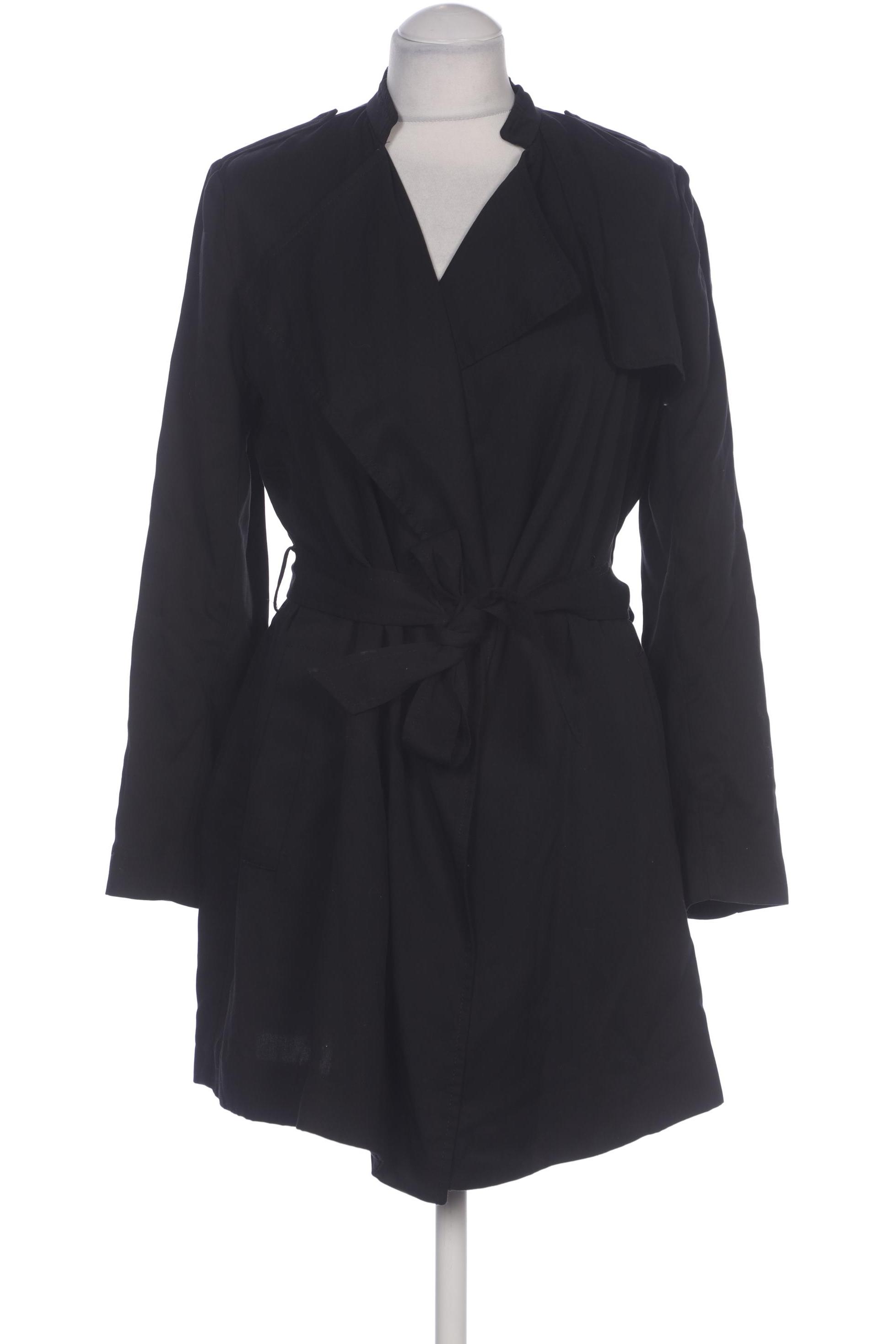 

H&M Damen Mantel, schwarz, Gr. 36