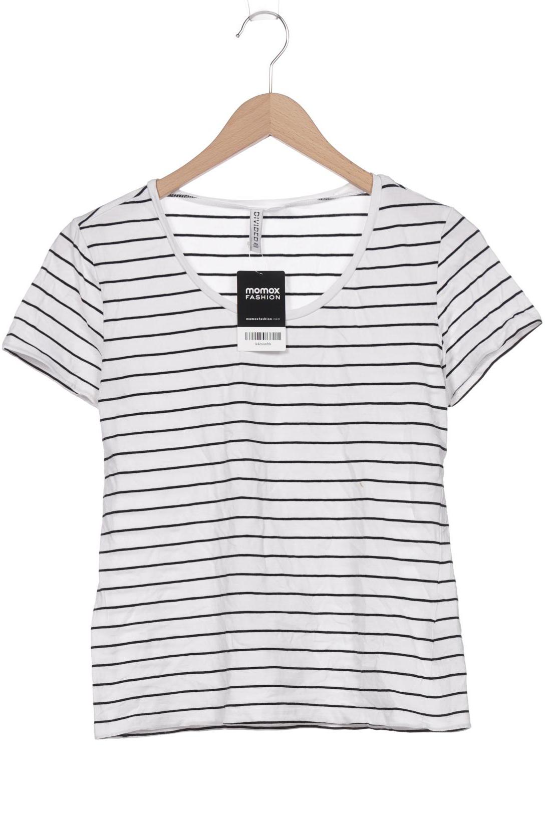 

H&M Damen T-Shirt, weiß